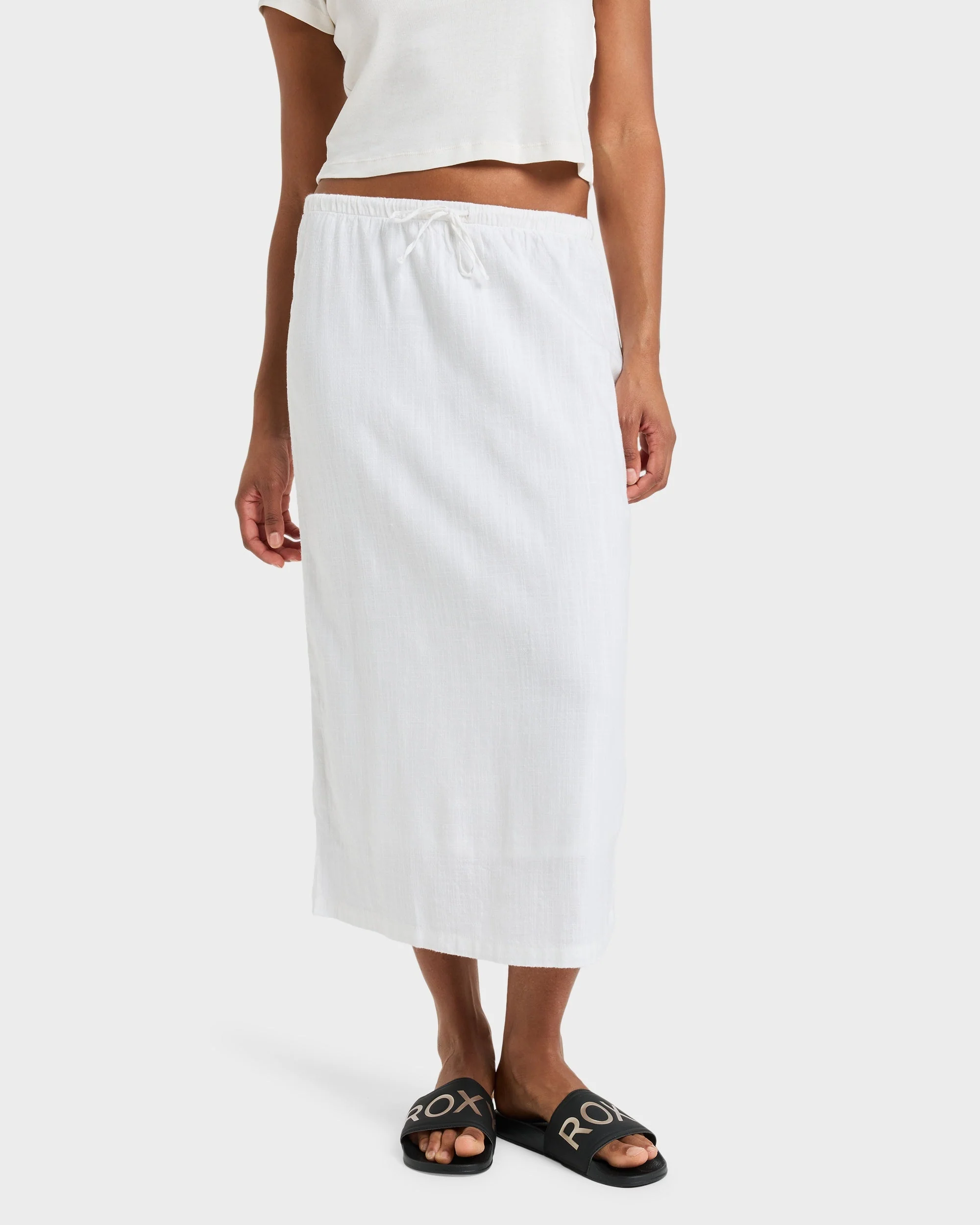 Womens Over The Waves Midi SKirt - Image 2