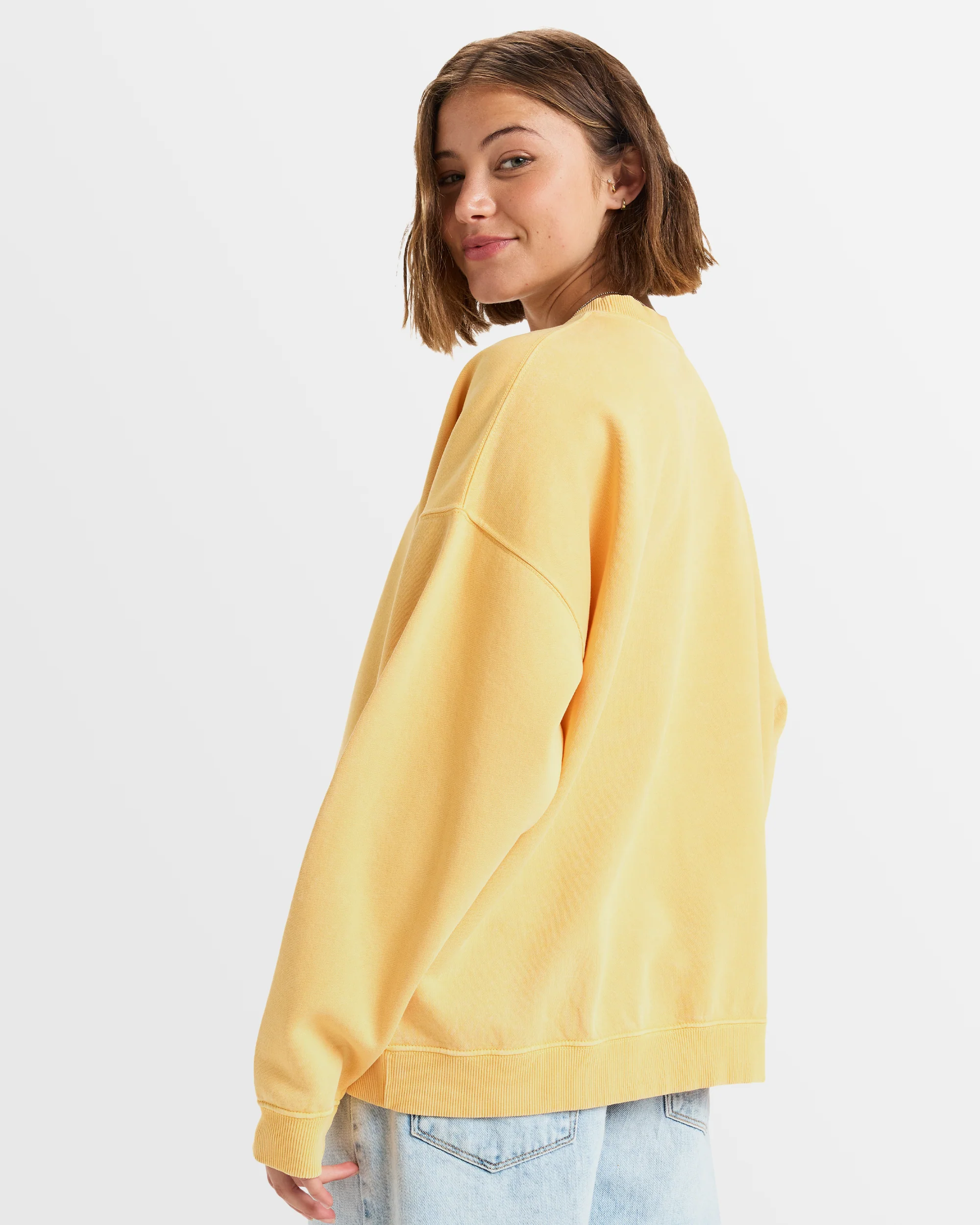 Womens Oz Lineup Oversized Crew Top - Image 3