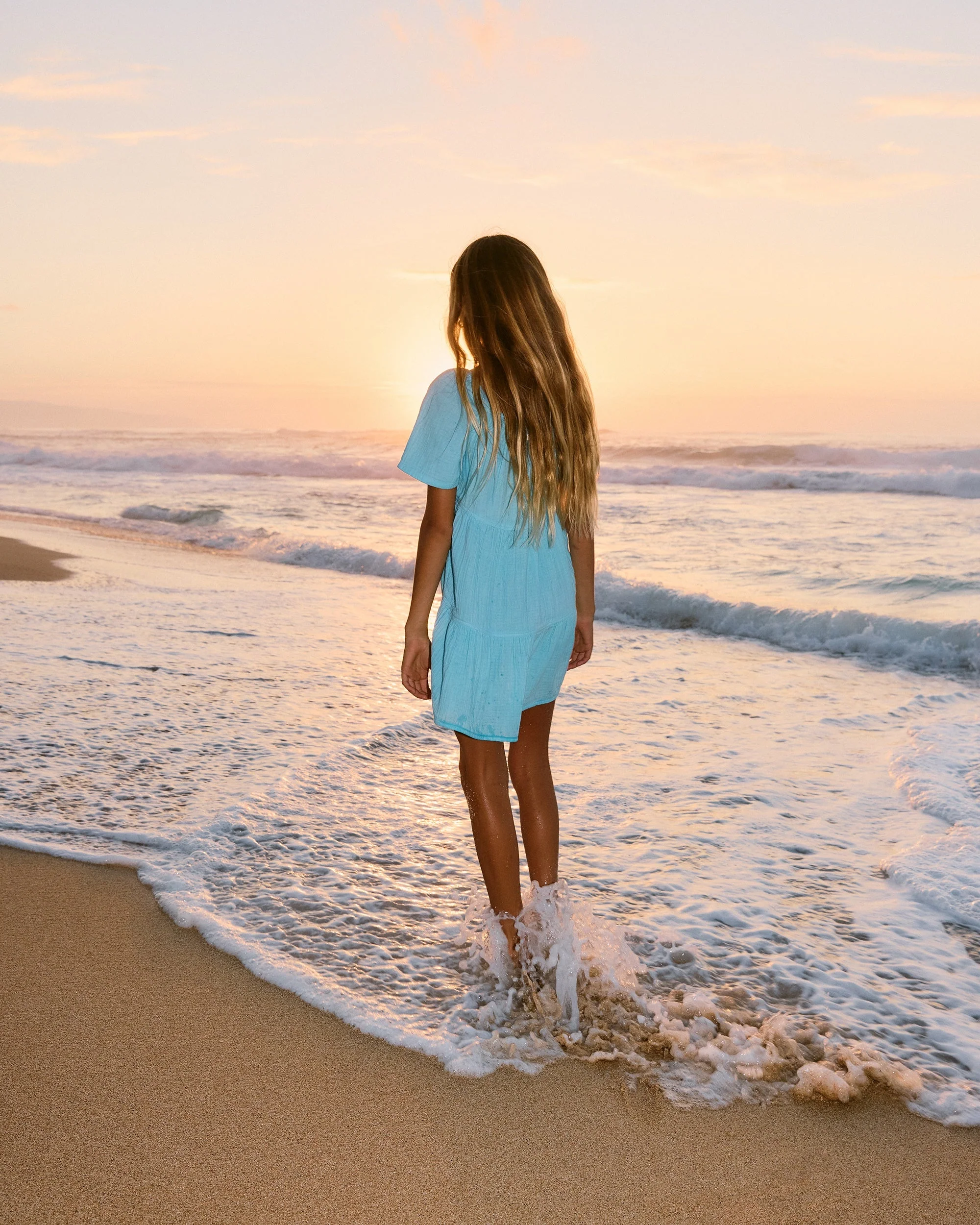 Girls 8-16 Pacific Pools Mini Dress - Image 3