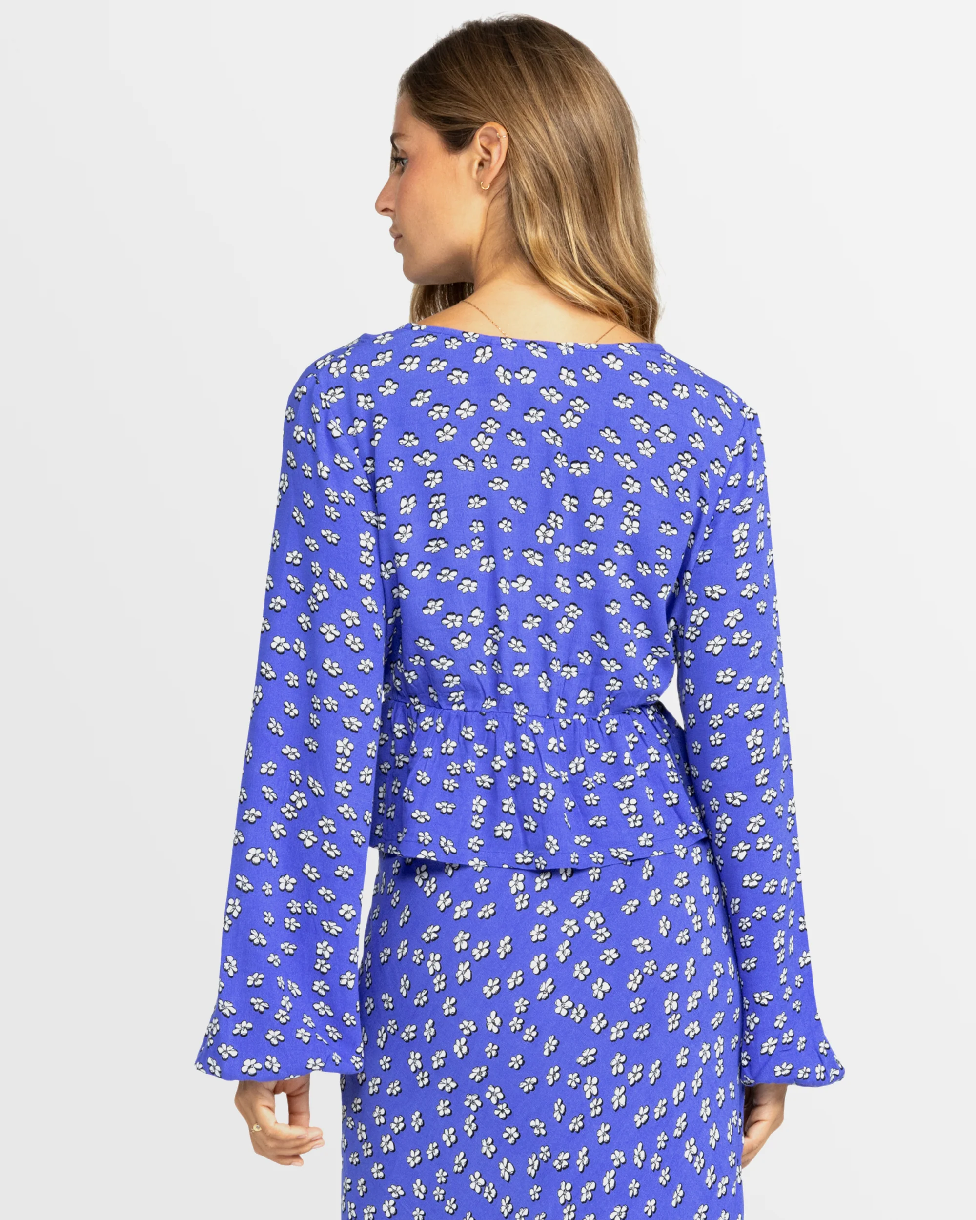 Womens Palm Desert Long Sleeve Blouse - Image 3