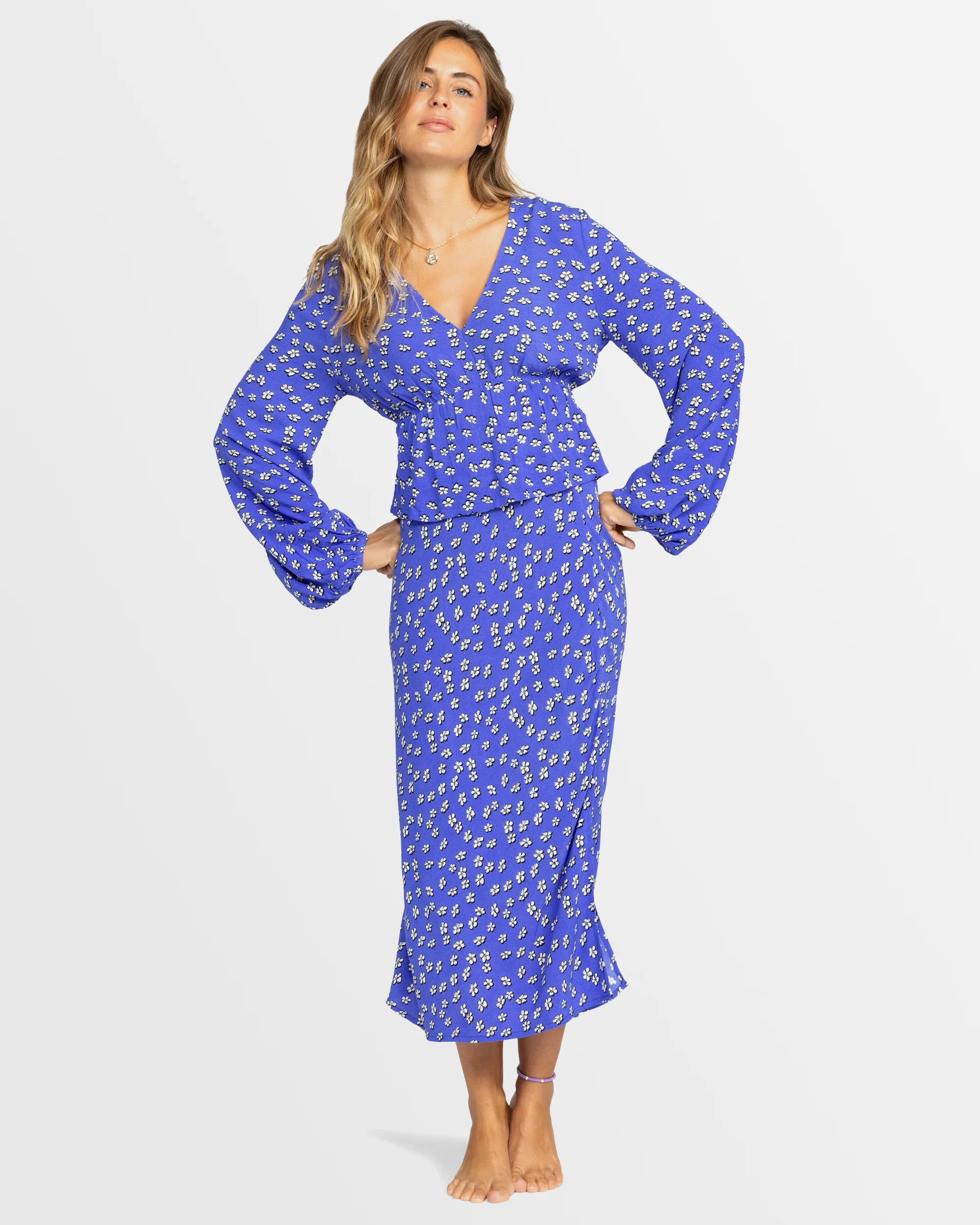 Womens Palm Desert Long Sleeve Blouse - Image 4