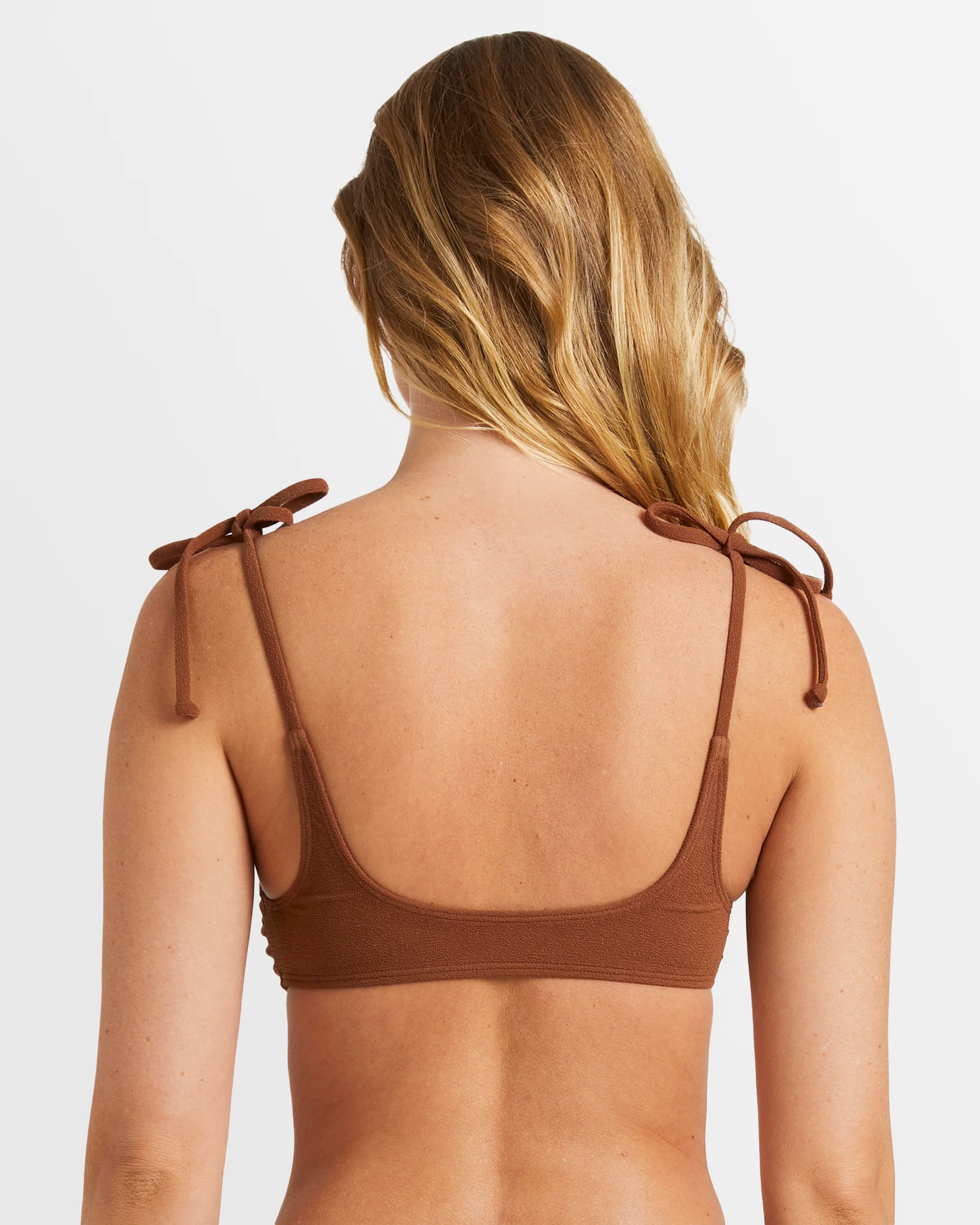 Womens Palm Shadow Bikini Top - Image 3