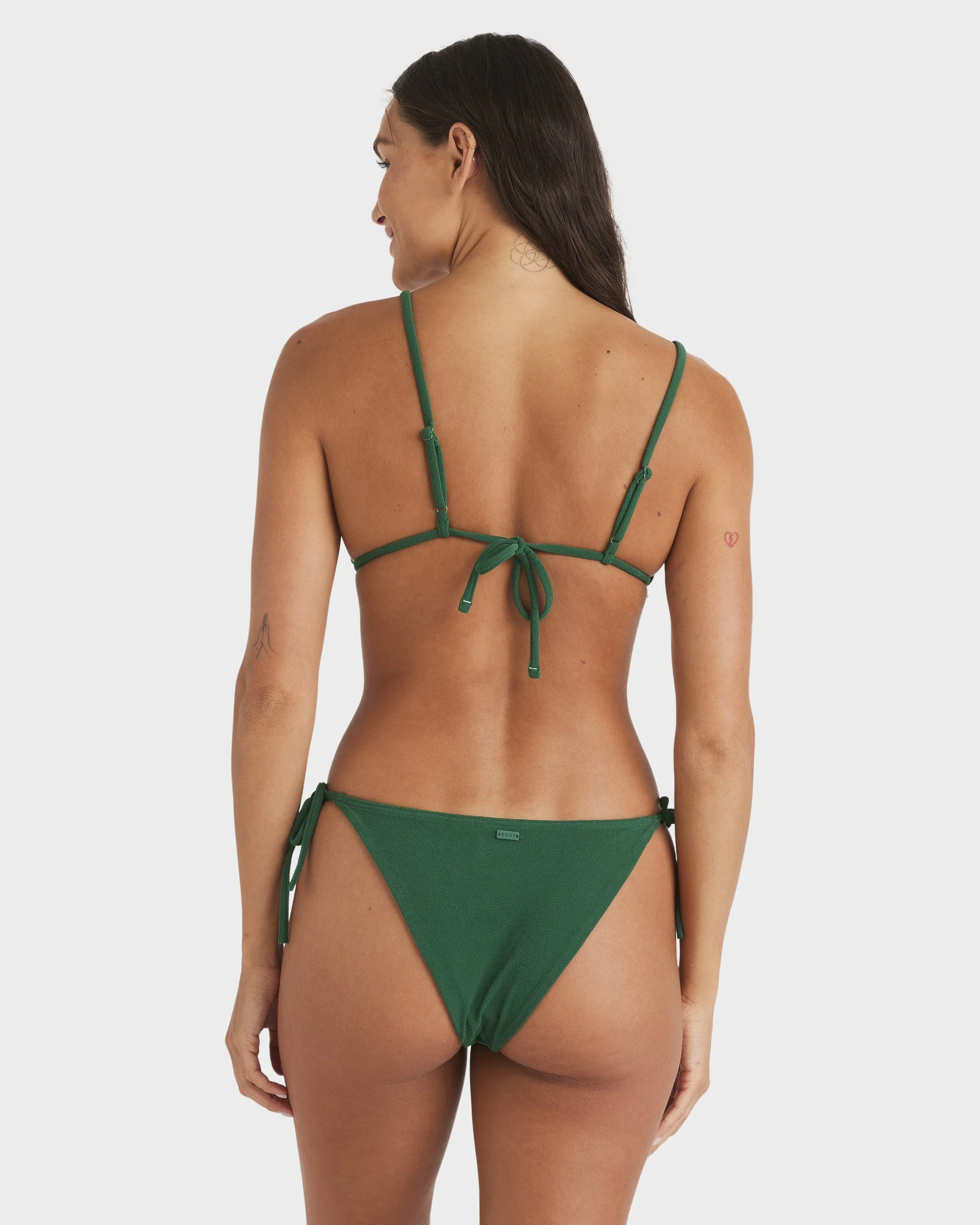 Womens Palm Shadows Tiki Tri Bikini Top - Image 4