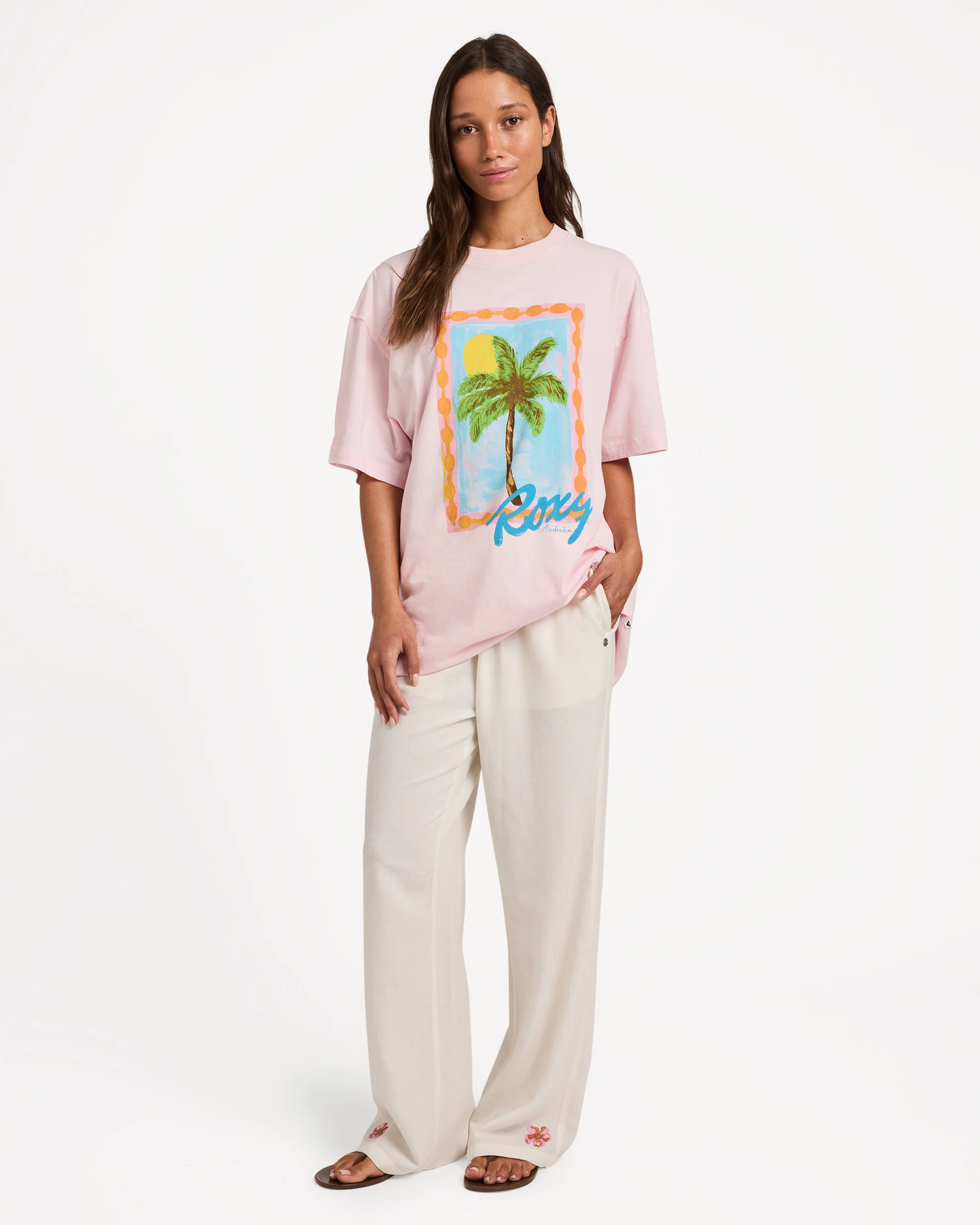 Womens Palm Tree T-Shirt - Image 6