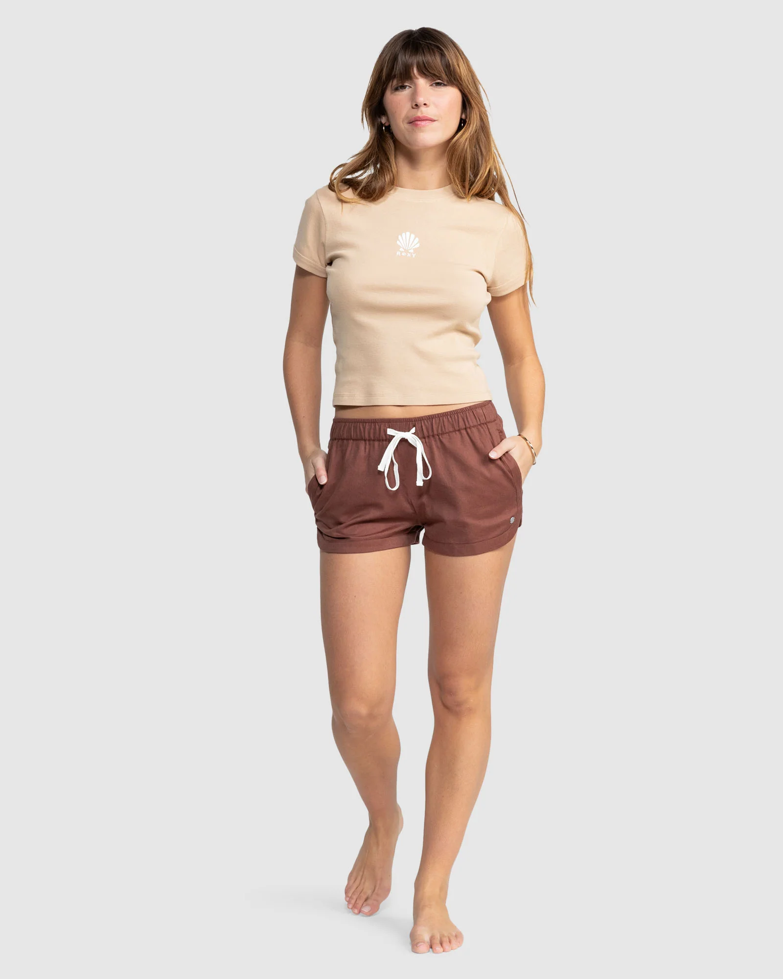 Womens Paradise Baby Tee - Image 5