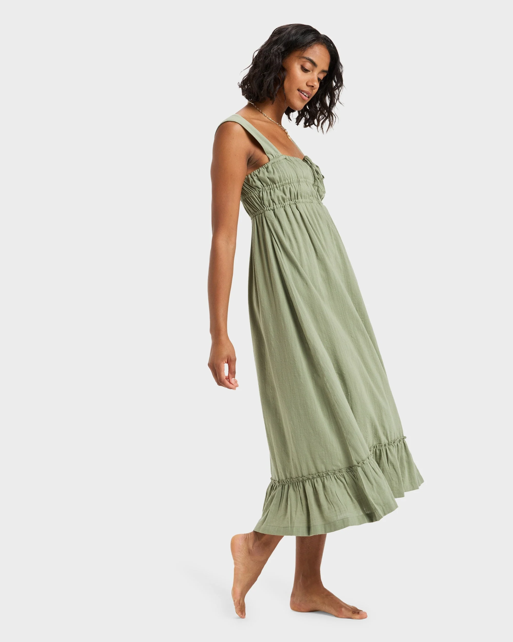 Womens Paradise Winds Midi Dress - Image 4