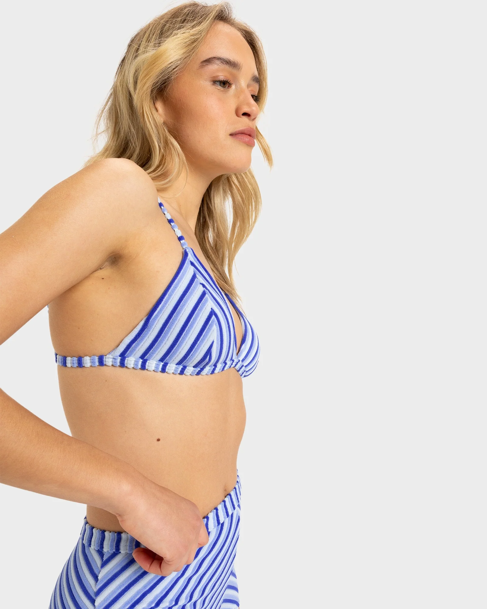 Womens Party Wave 2 Fixed Tri Bikini Top - Image 3