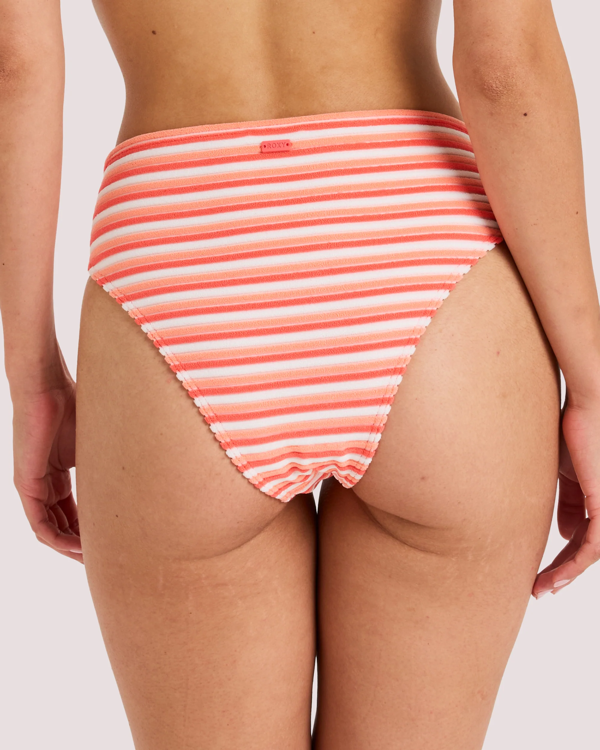 Womens Party Wave Mid Waist Bikini Bottom - Image 3