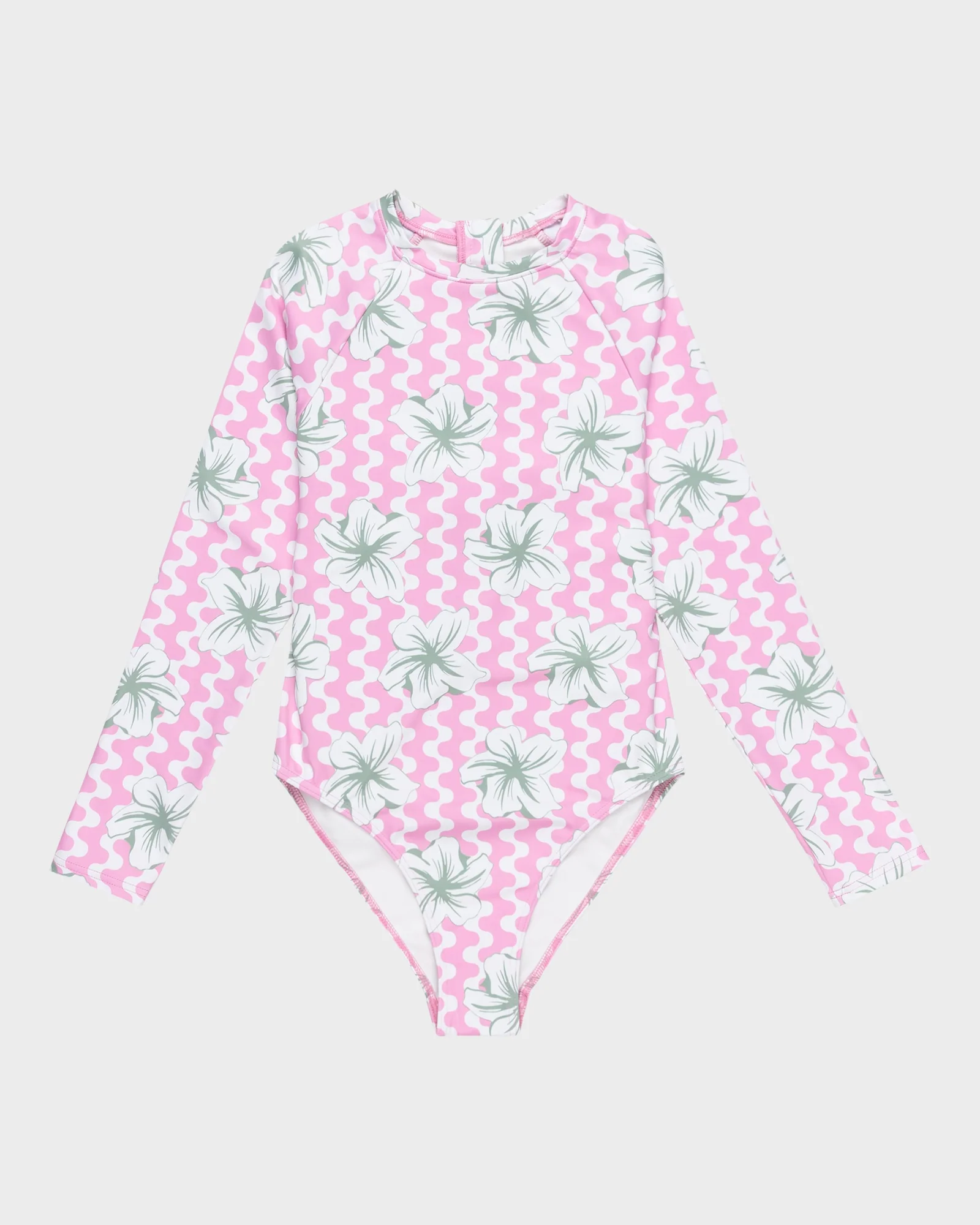 Girls 8-16 Party Waves Rash Vest - Image 5