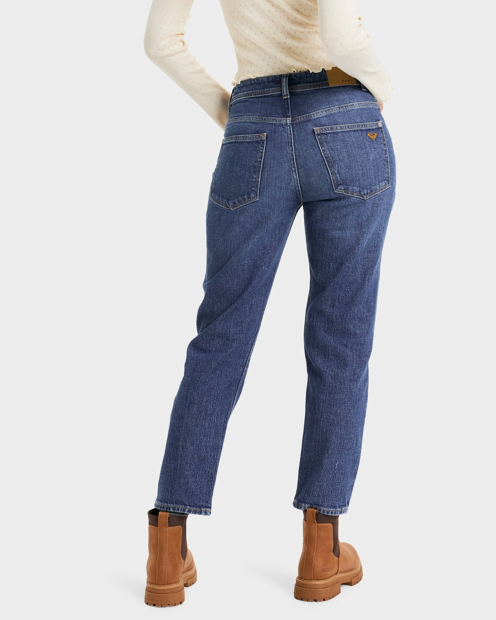 Womens Patti Straight Denim Jeans - Image 3