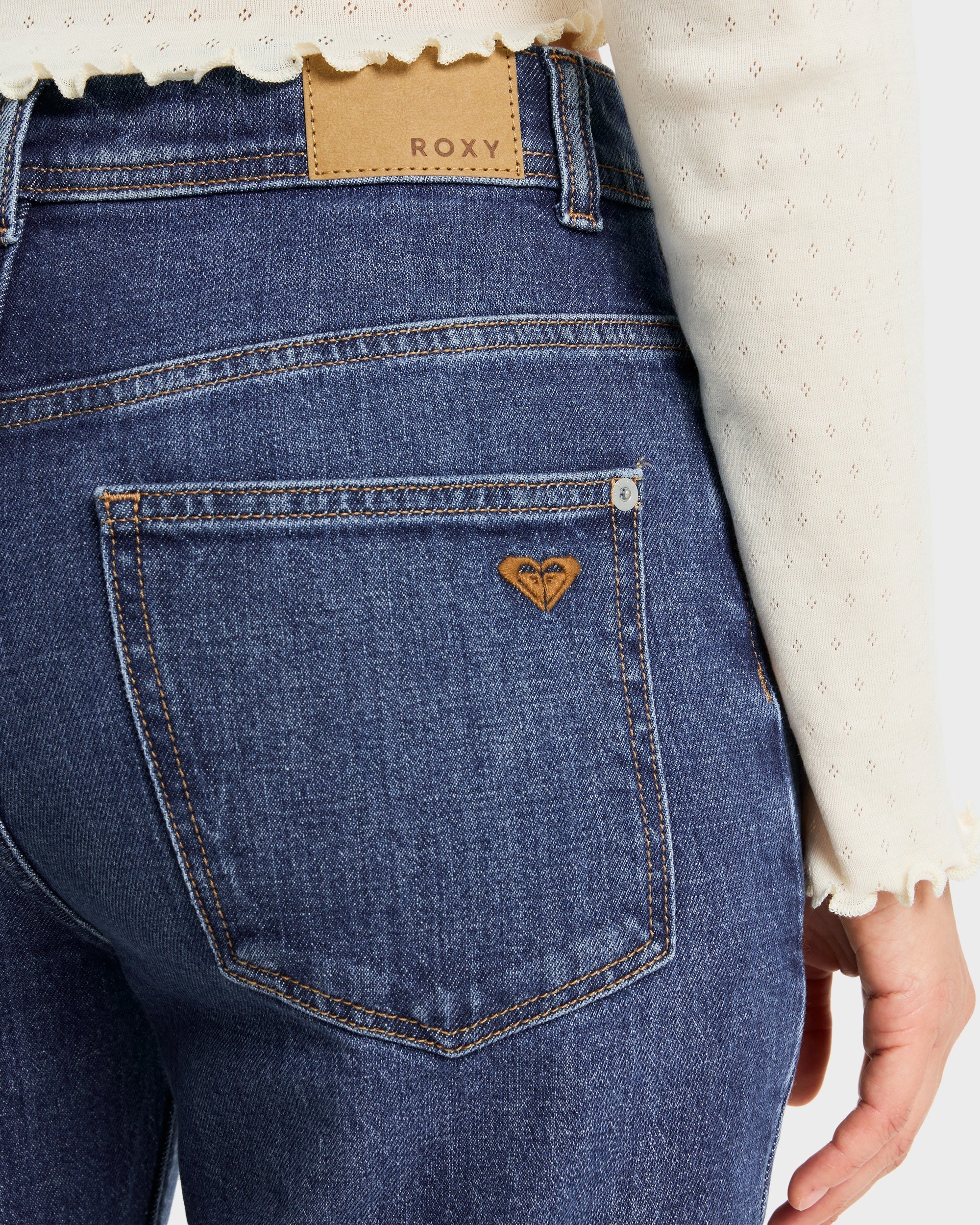 Womens Patti Straight Denim Jeans - Image 5