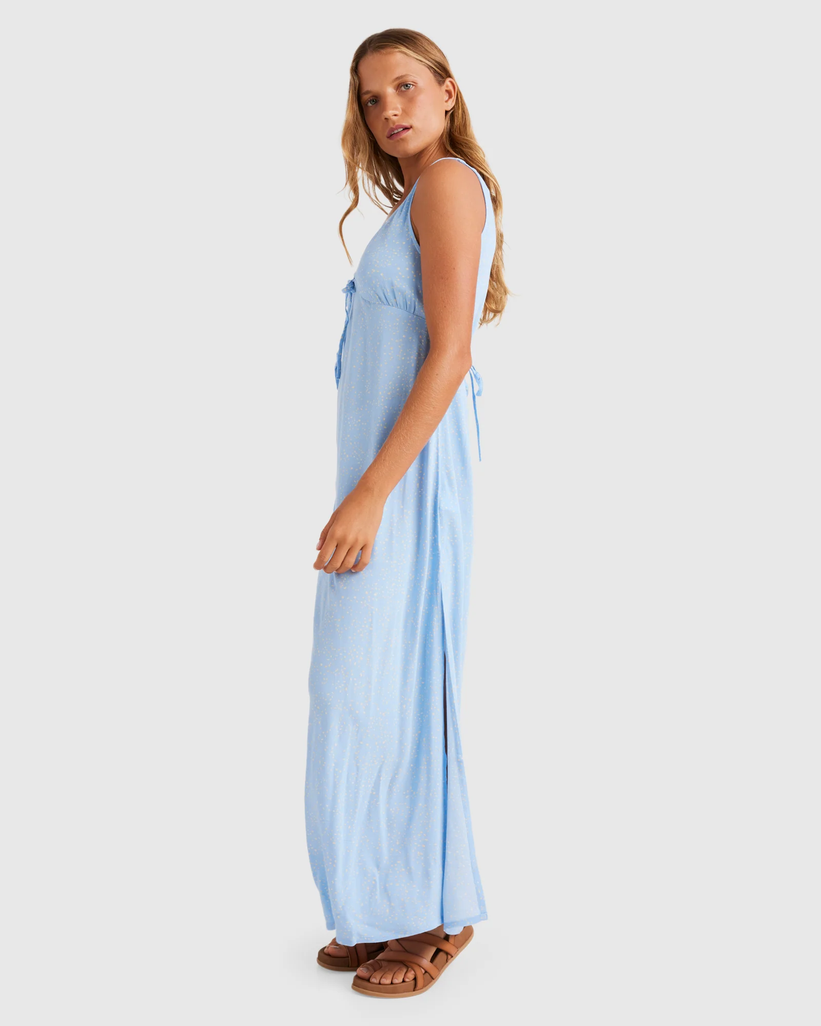 Womens Pearl Moonlight Midi Slip Dress - Image 2