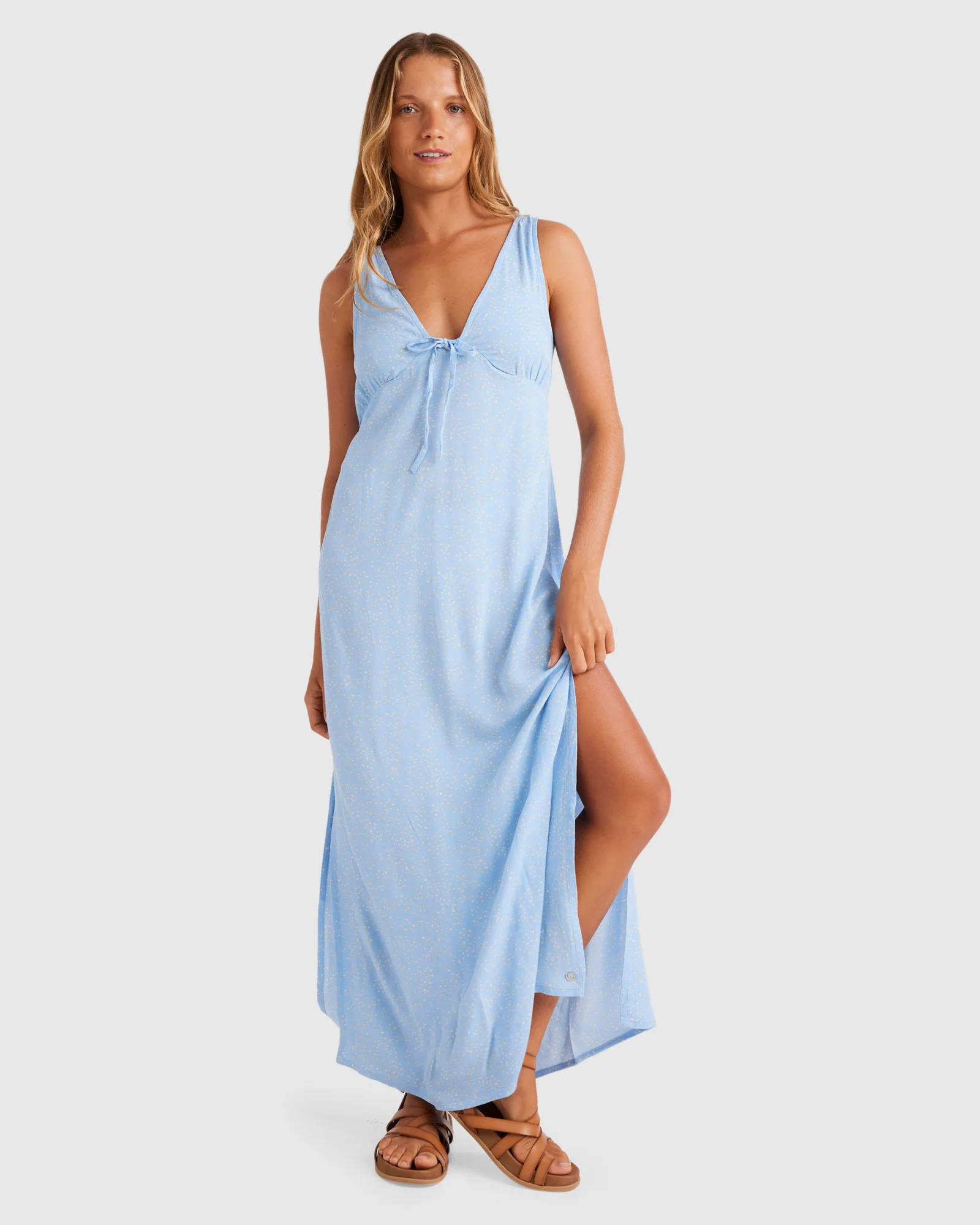 Womens Pearl Moonlight Midi Slip Dress - Image 5
