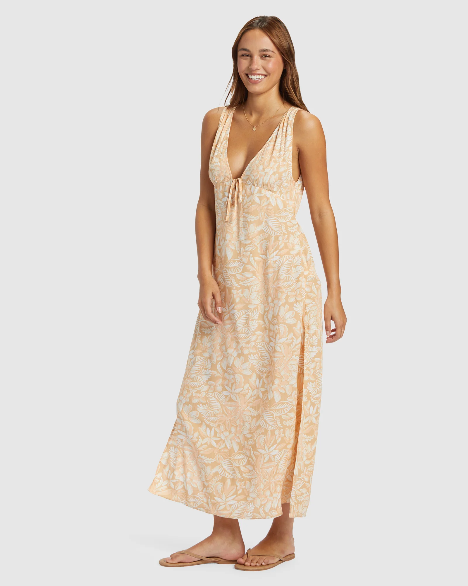 Womens Pearl Moonlight Midi Slip Dress - Image 2