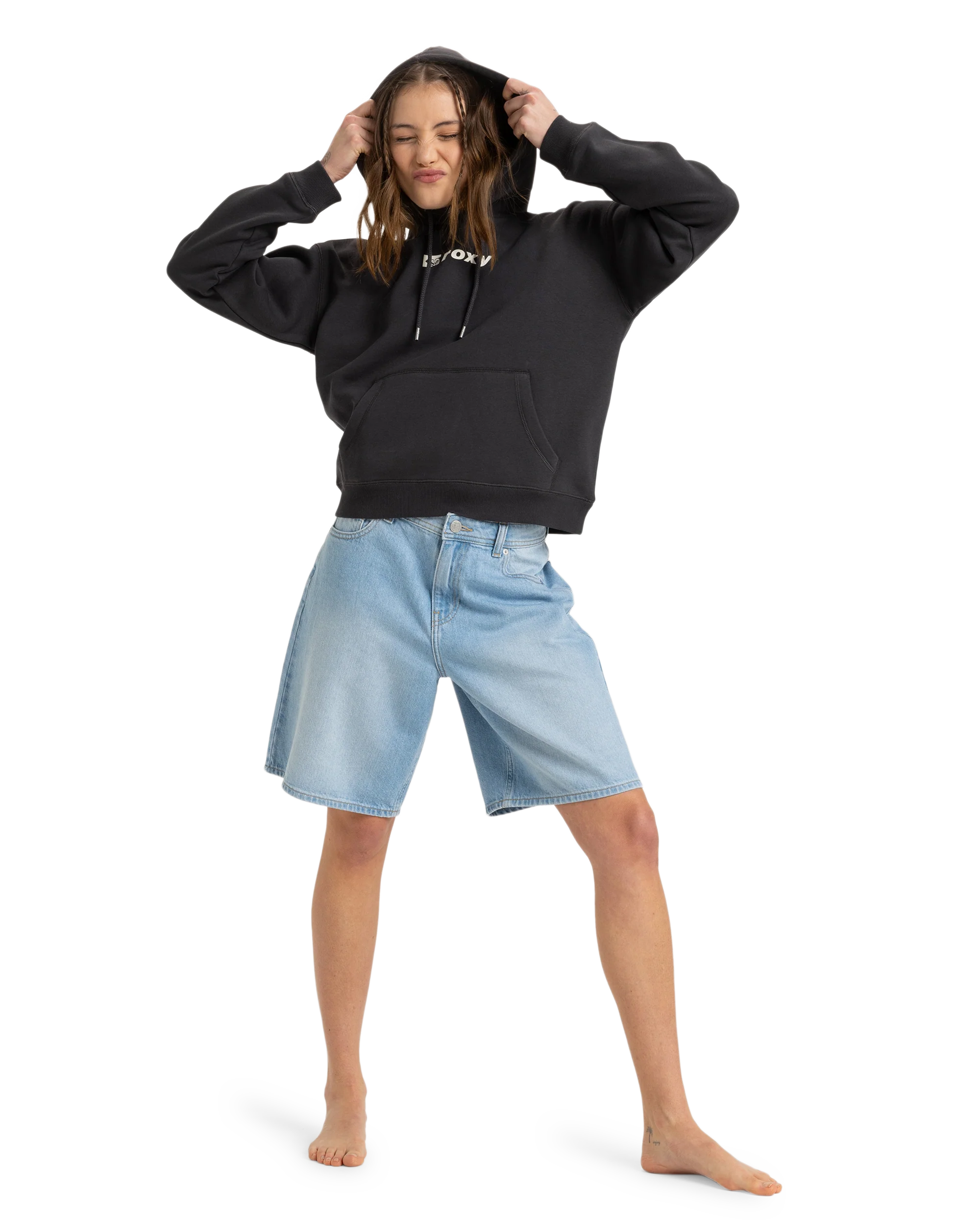 Womens Perfect Place Hoodie Brushed(wholeslae) - Image 2