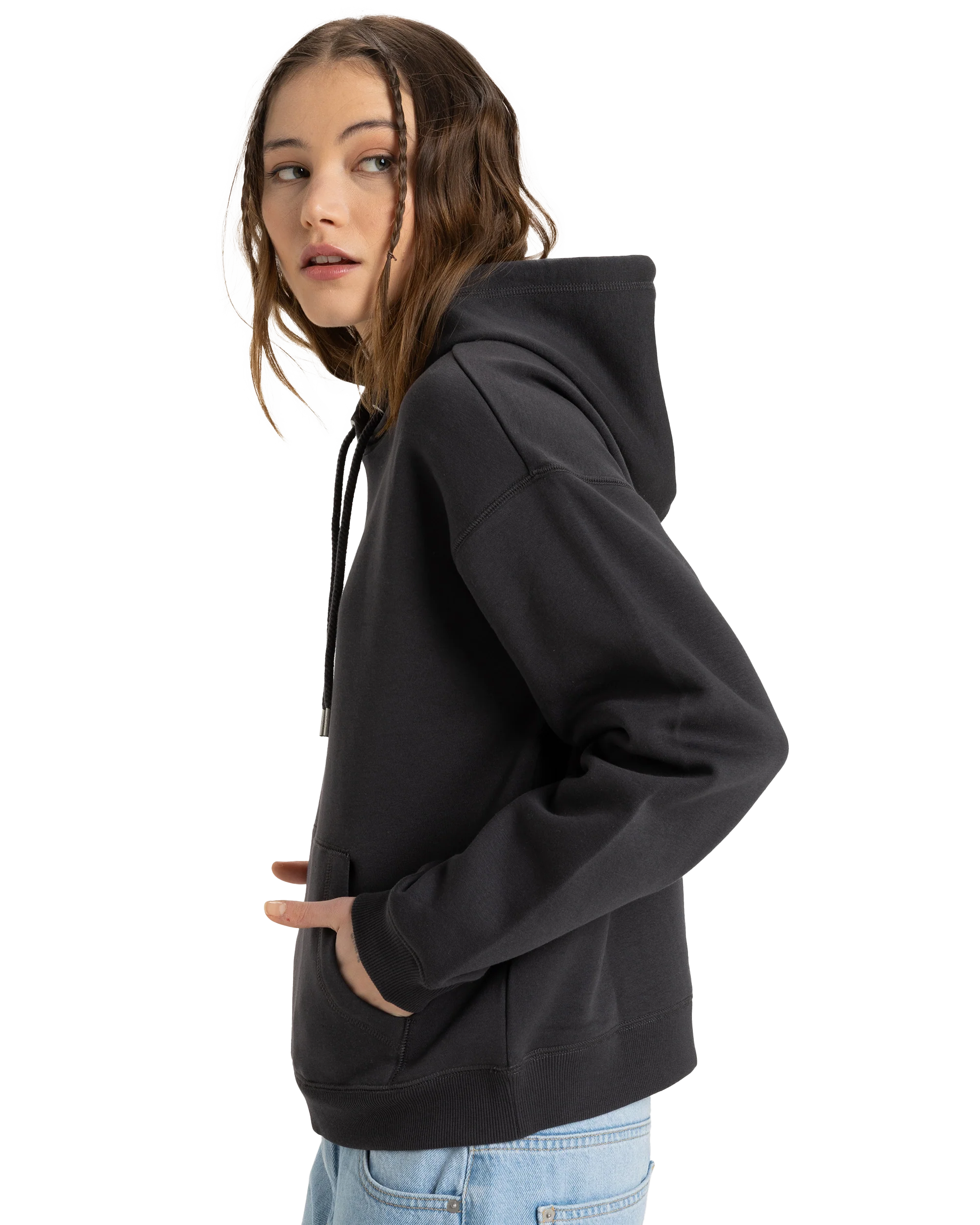 Womens Perfect Place Hoodie Brushed(wholeslae) - Image 5