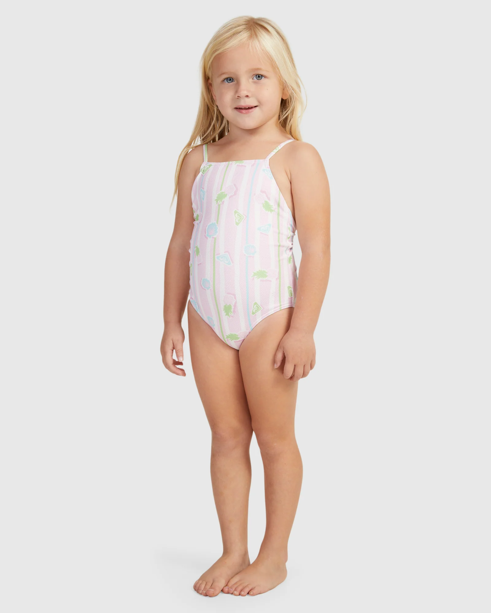 Girls 2-7 Pineapple Line One Piece One Piece Swim - Image 2