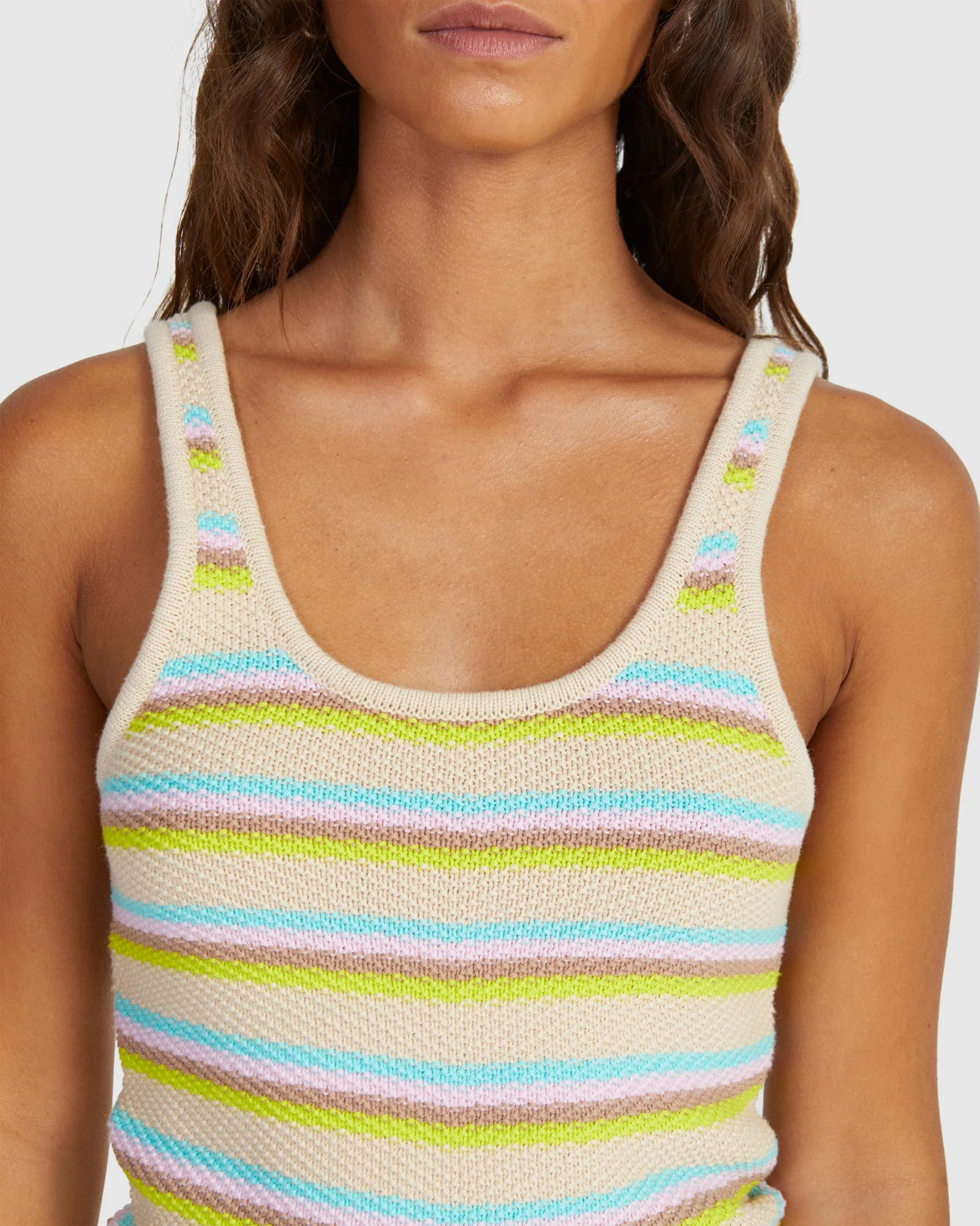 Womens Playa Del Amor Stripe Top - Image 4