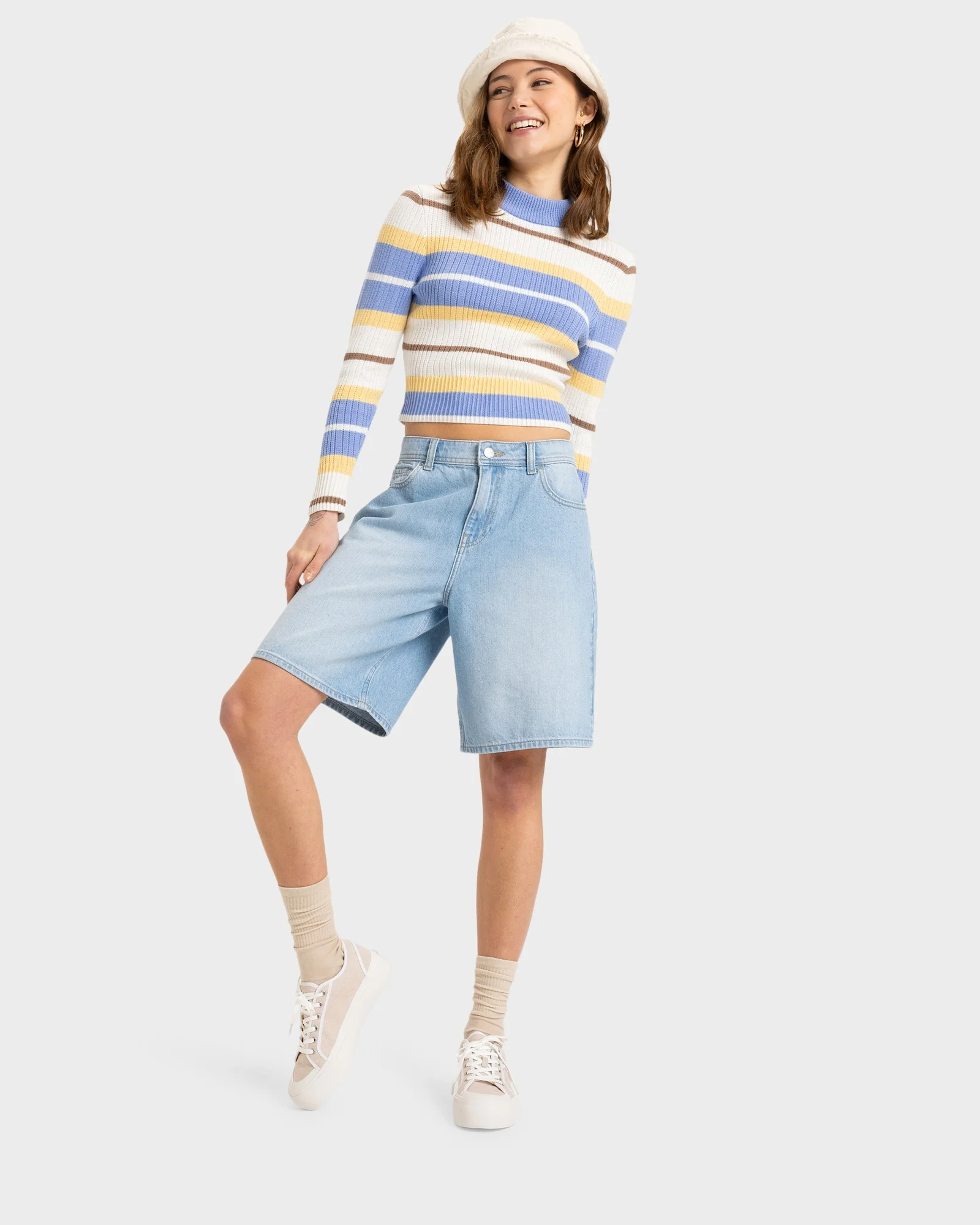 Womens Playa Morning Crew Neck - Image 6