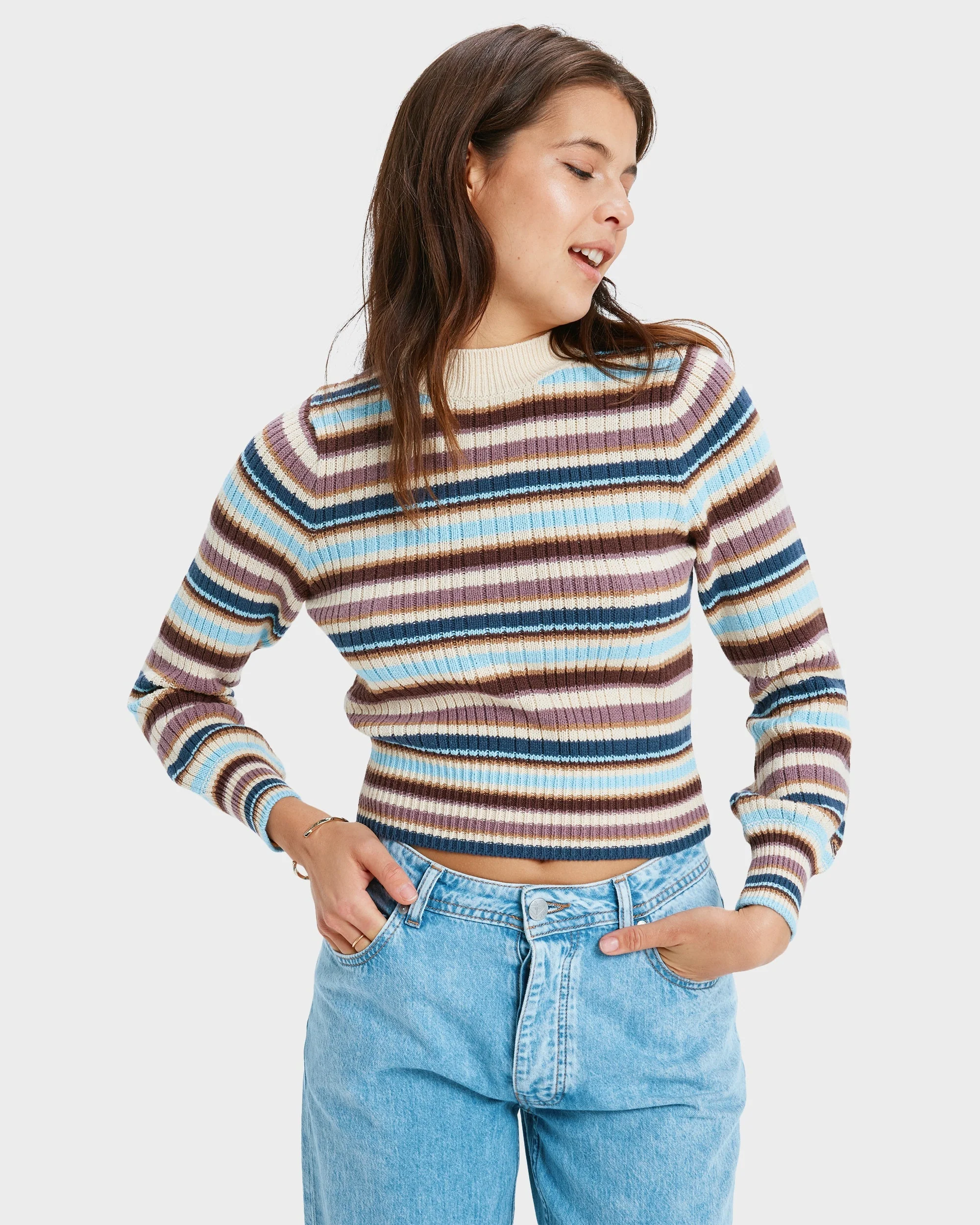 Womens Playa Morning Crew Neck - Image 2