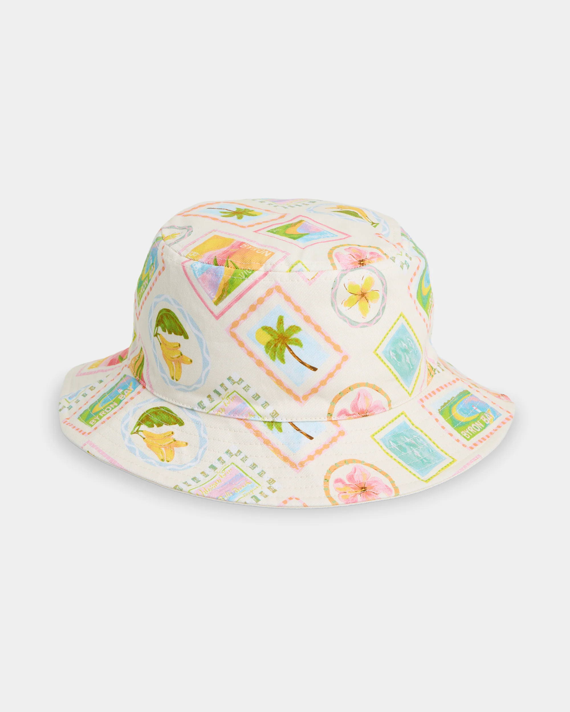 Womens Postcards Revo Hat - Image 5