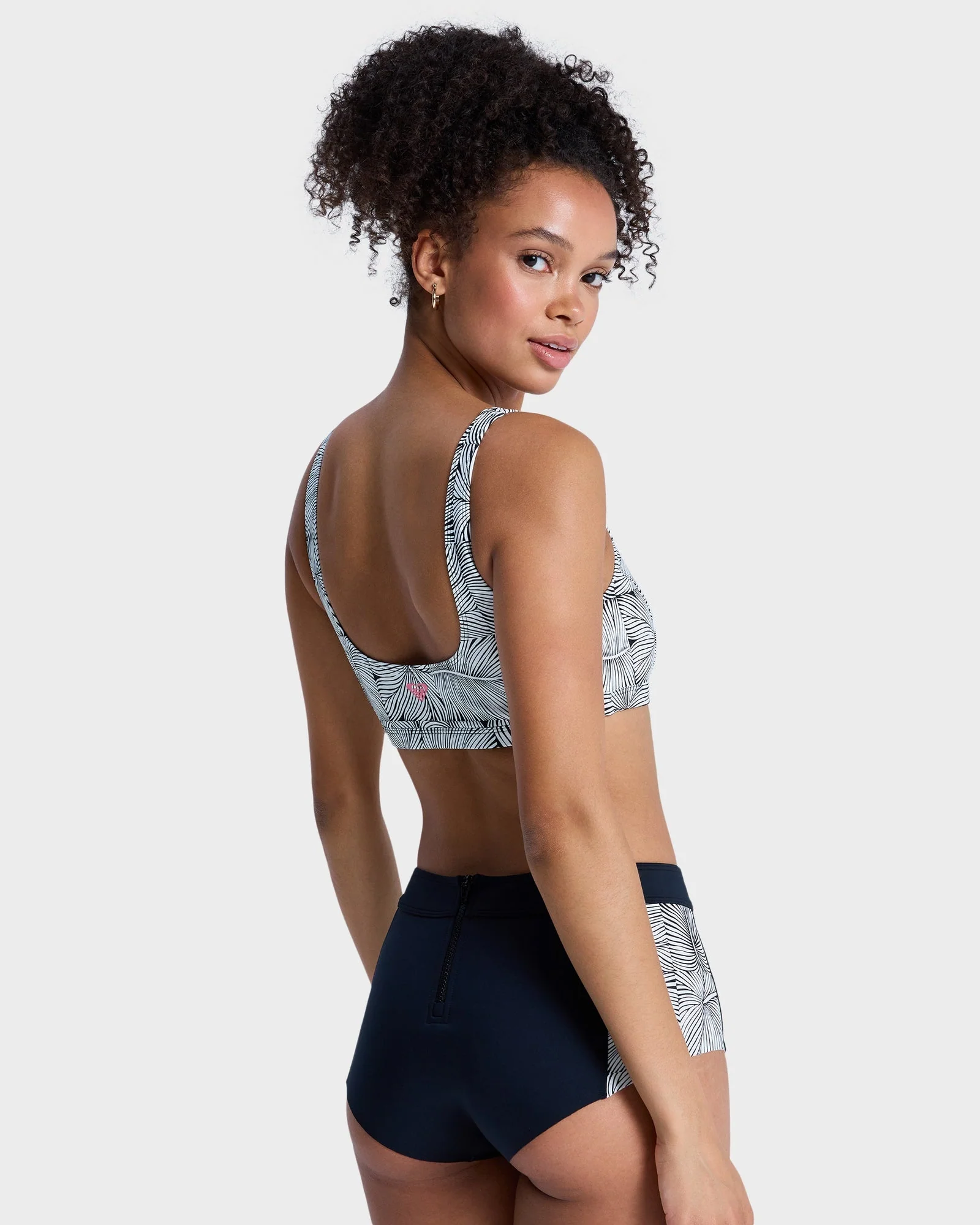 Womens Pro Surf Athletic Tri Bikini Top - Image 2
