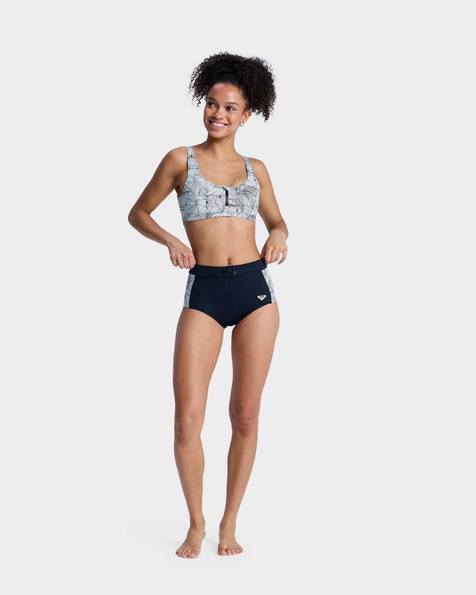 Womens Pro Surf Athletic Tri Bikini Top - Image 5