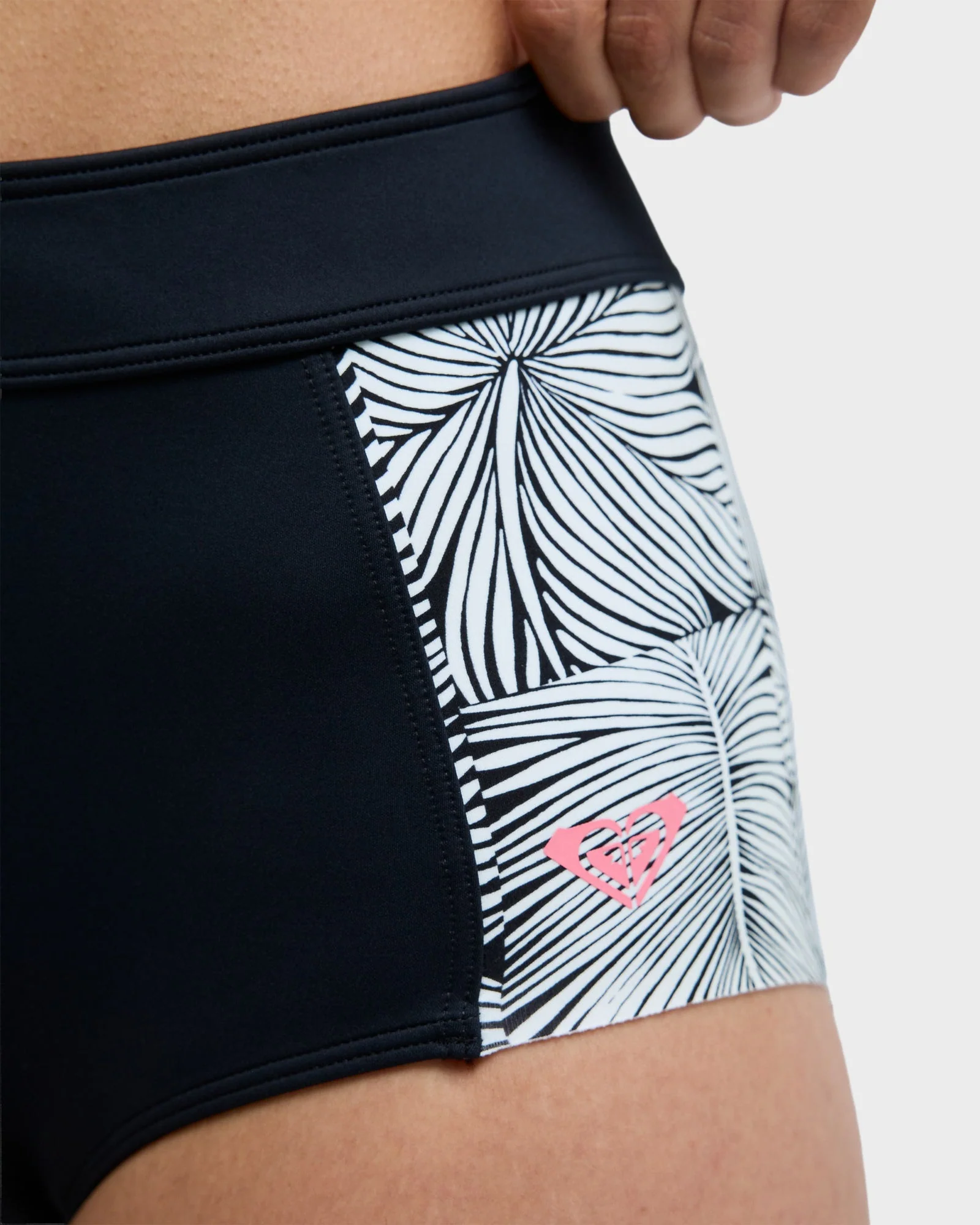 Womens Pro Surf Mid Waist Classic Bikini Bottom - Image 7