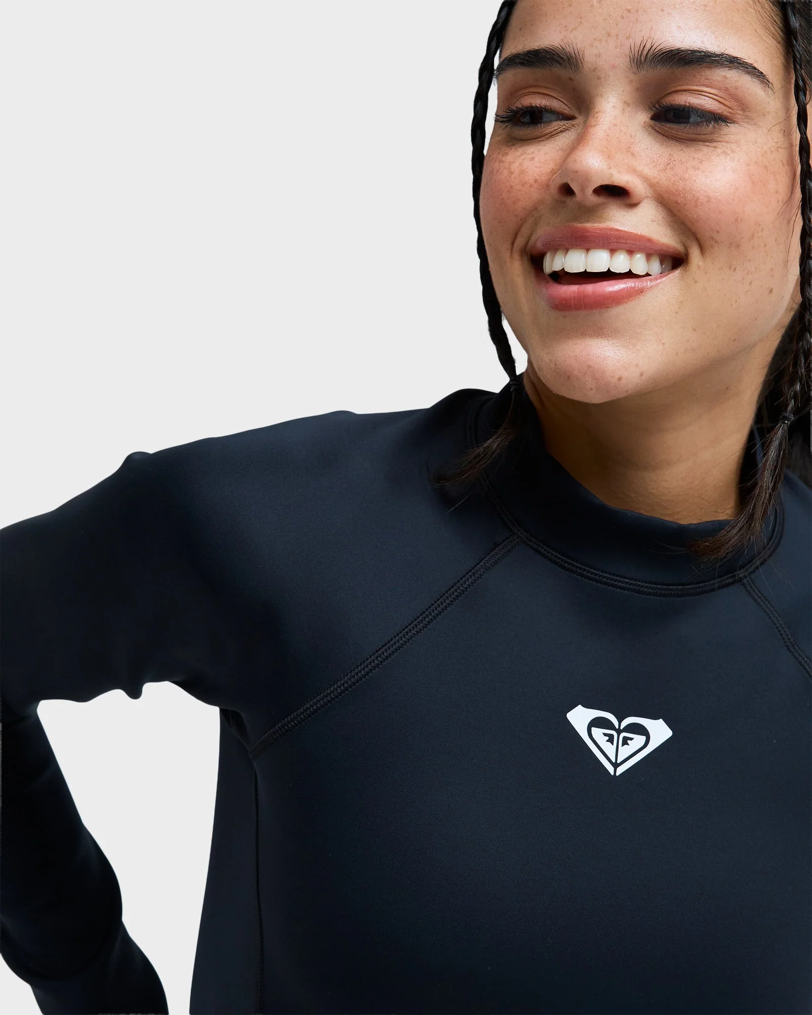 Womens Pro Surf Long Sleeve Rash Vest - Image 4