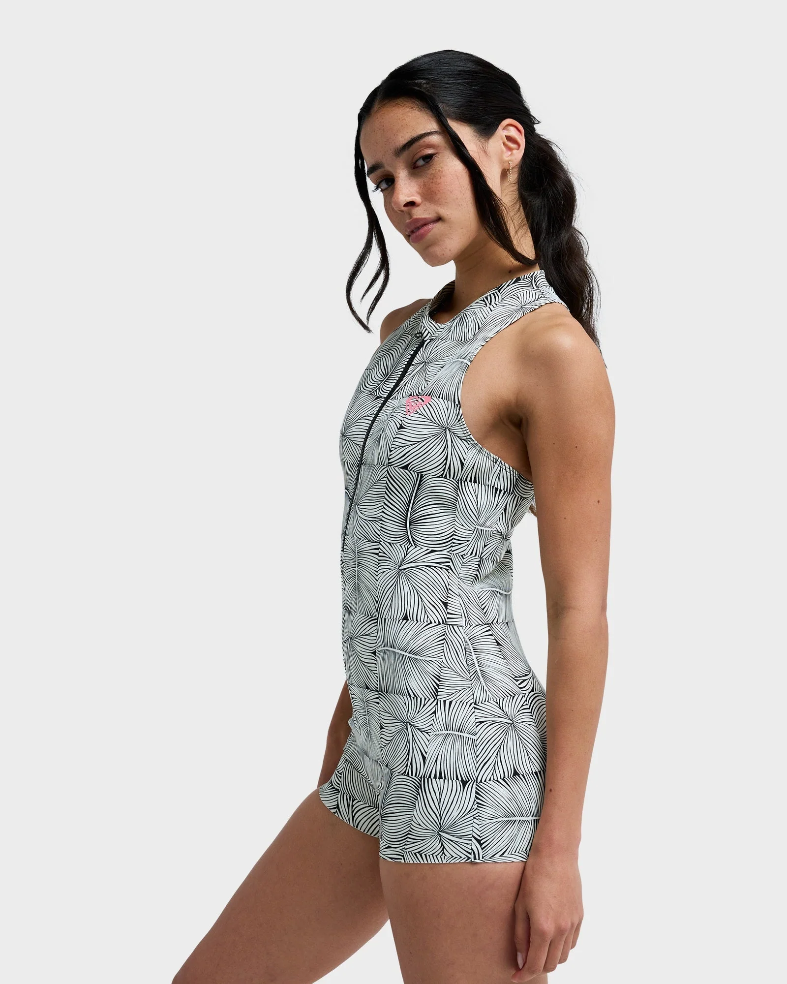 Womens Pro Surf Boyleg One Piece Swimsuit - Image 3
