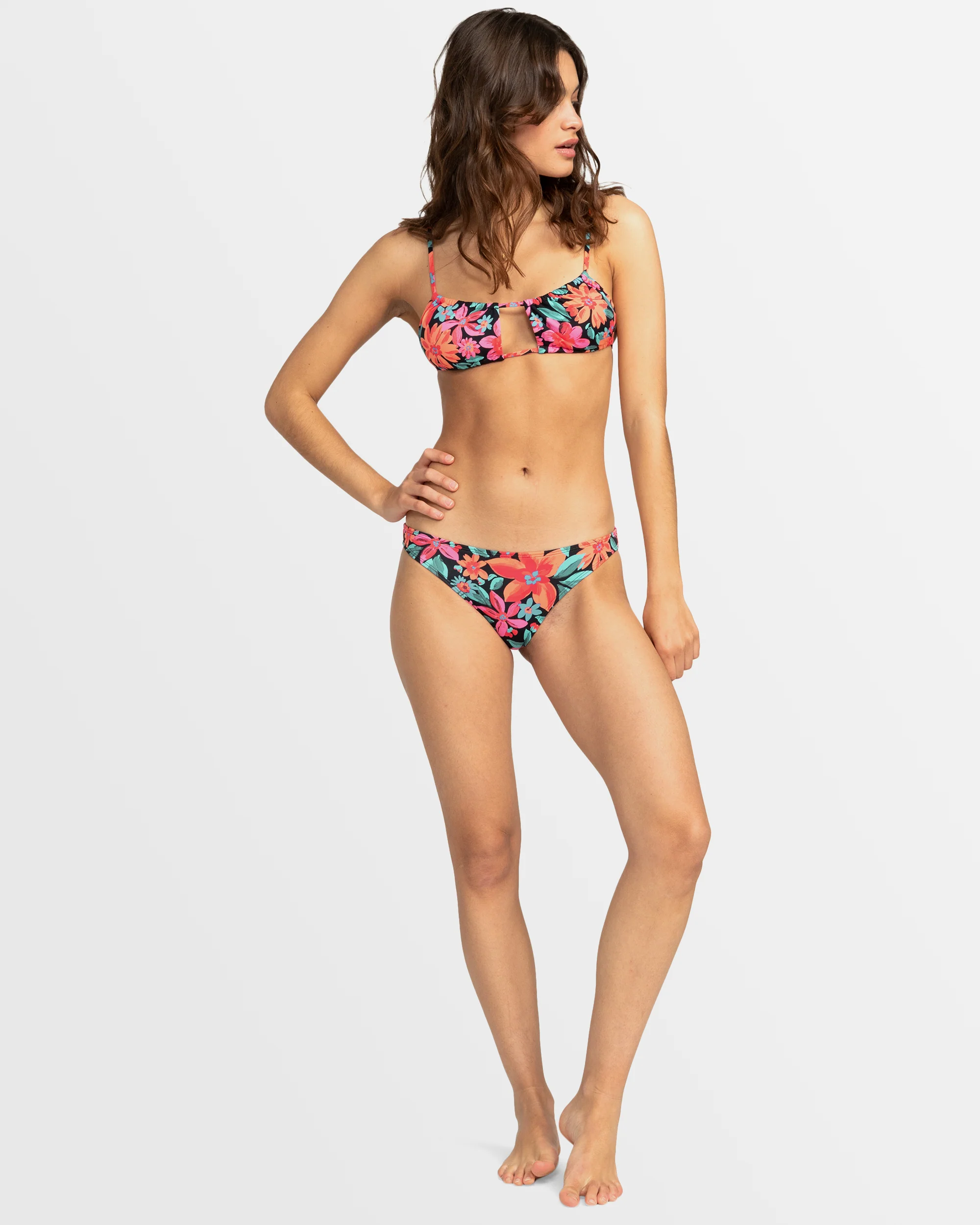 Womens Printed Beach Classics Bralette Bikini Top - Image 4