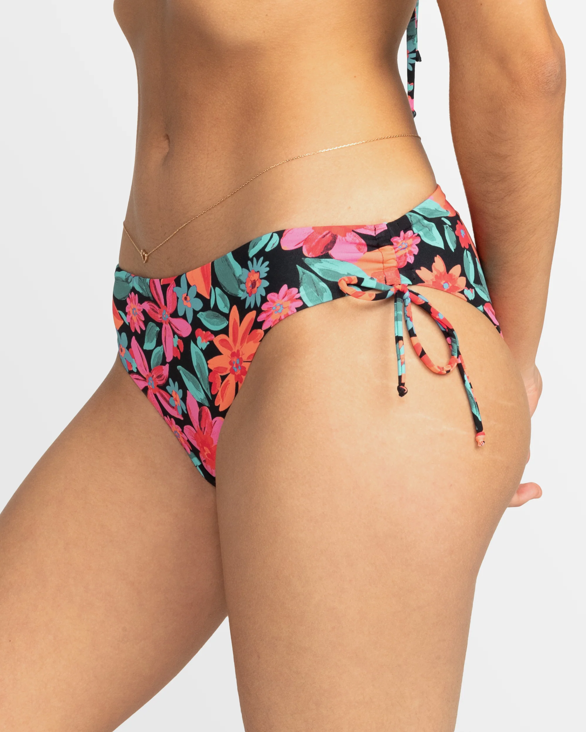 Womens Printed Beach Classics Tie Side Bikini Bottom - Image 2