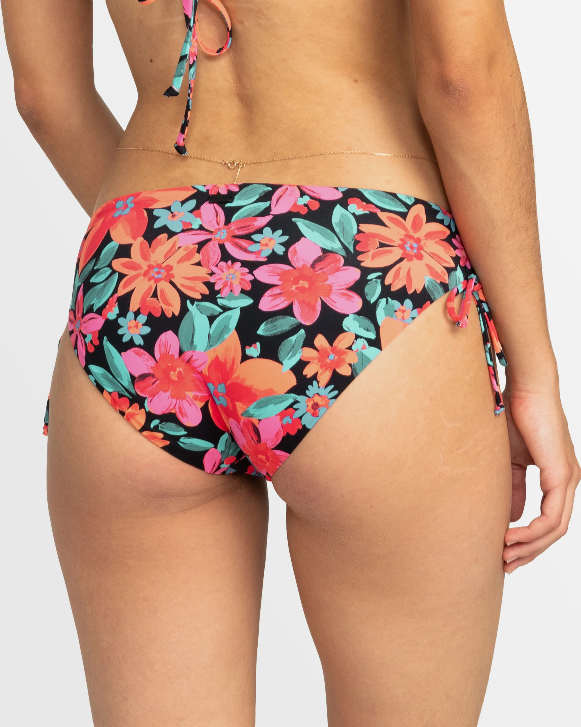 Womens Printed Beach Classics Tie Side Bikini Bottom - Image 3