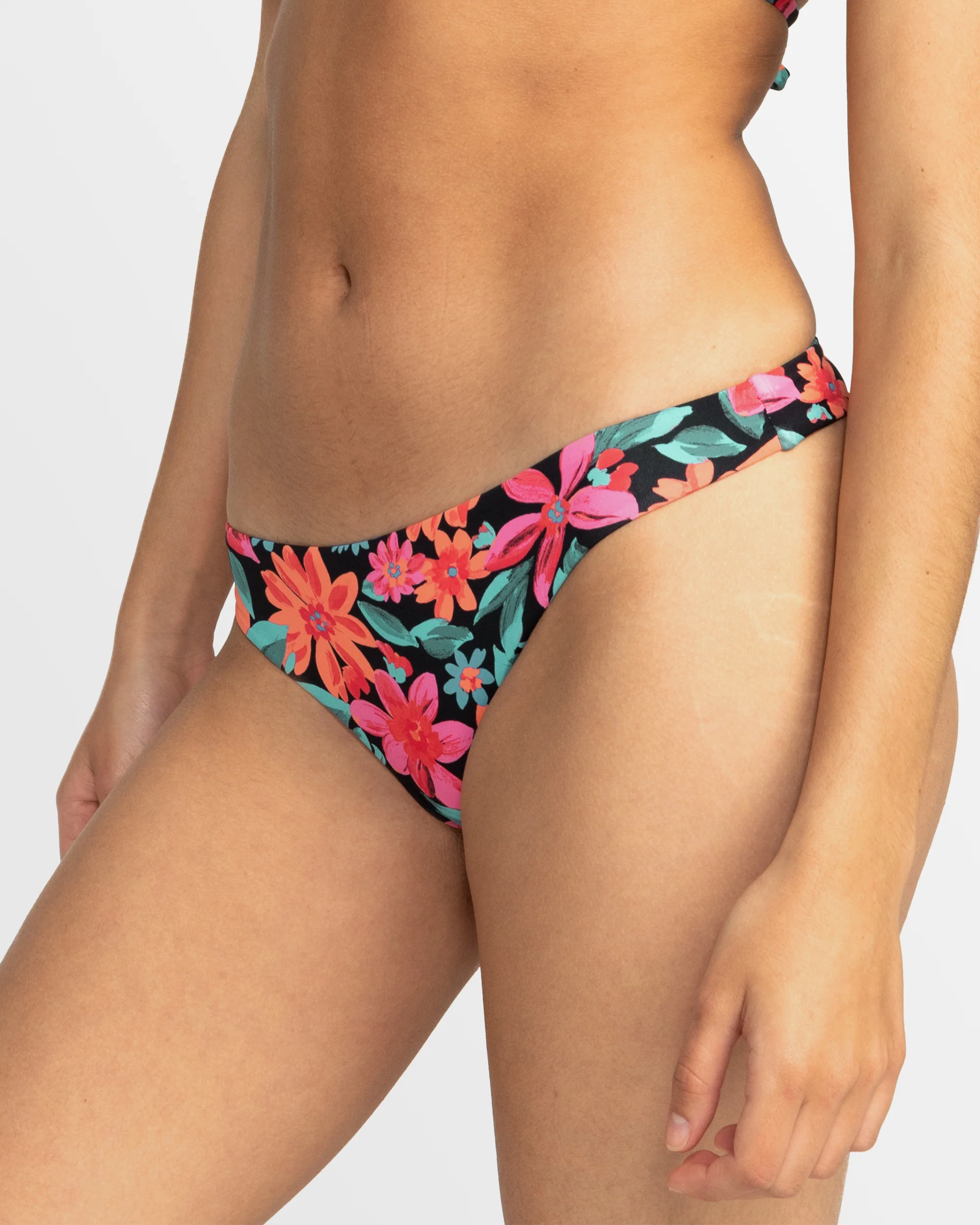 Womens Printed Beach Classics Low Waist Bikini Bottom - Image 2