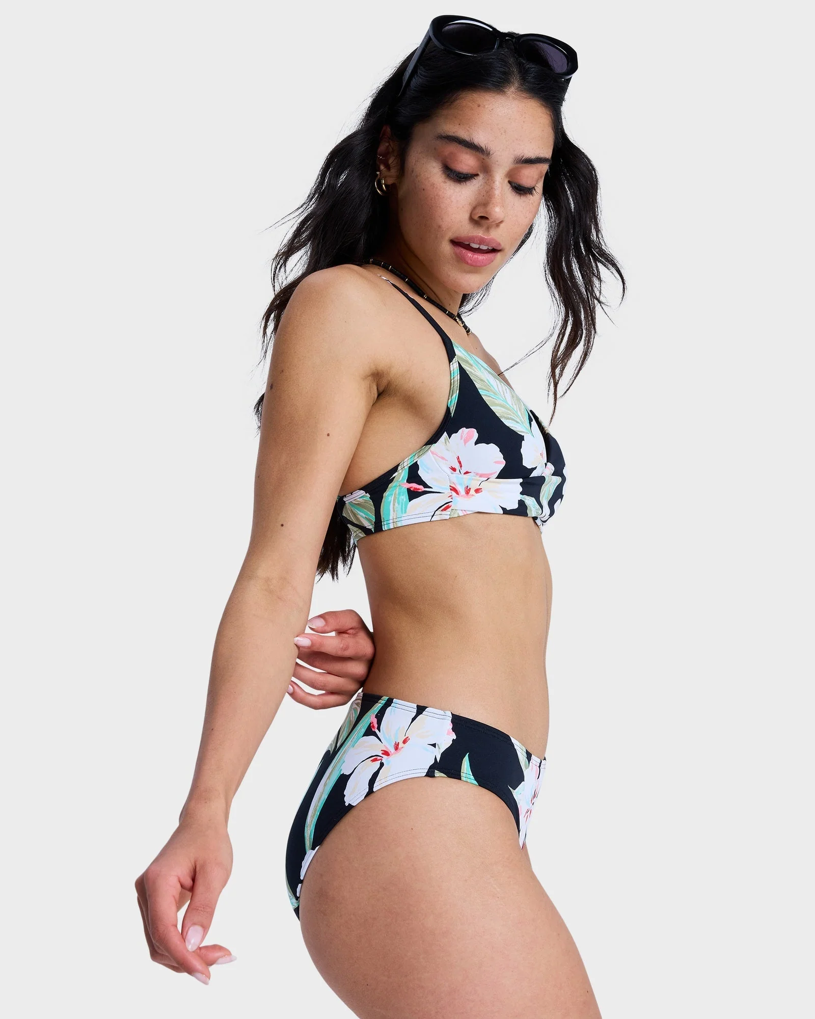 Womens Printed Essentials Hipster Bikini Bottom - Image 3