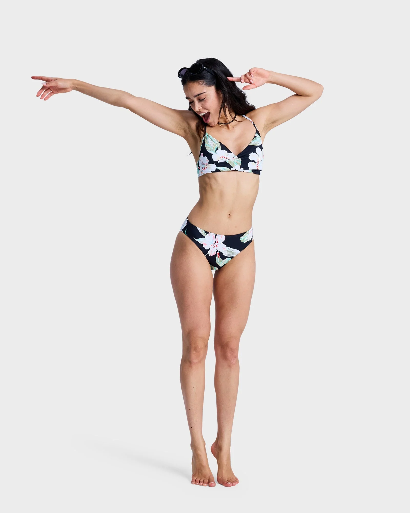 Womens Printed Essentials Hipster Bikini Bottom - Image 5