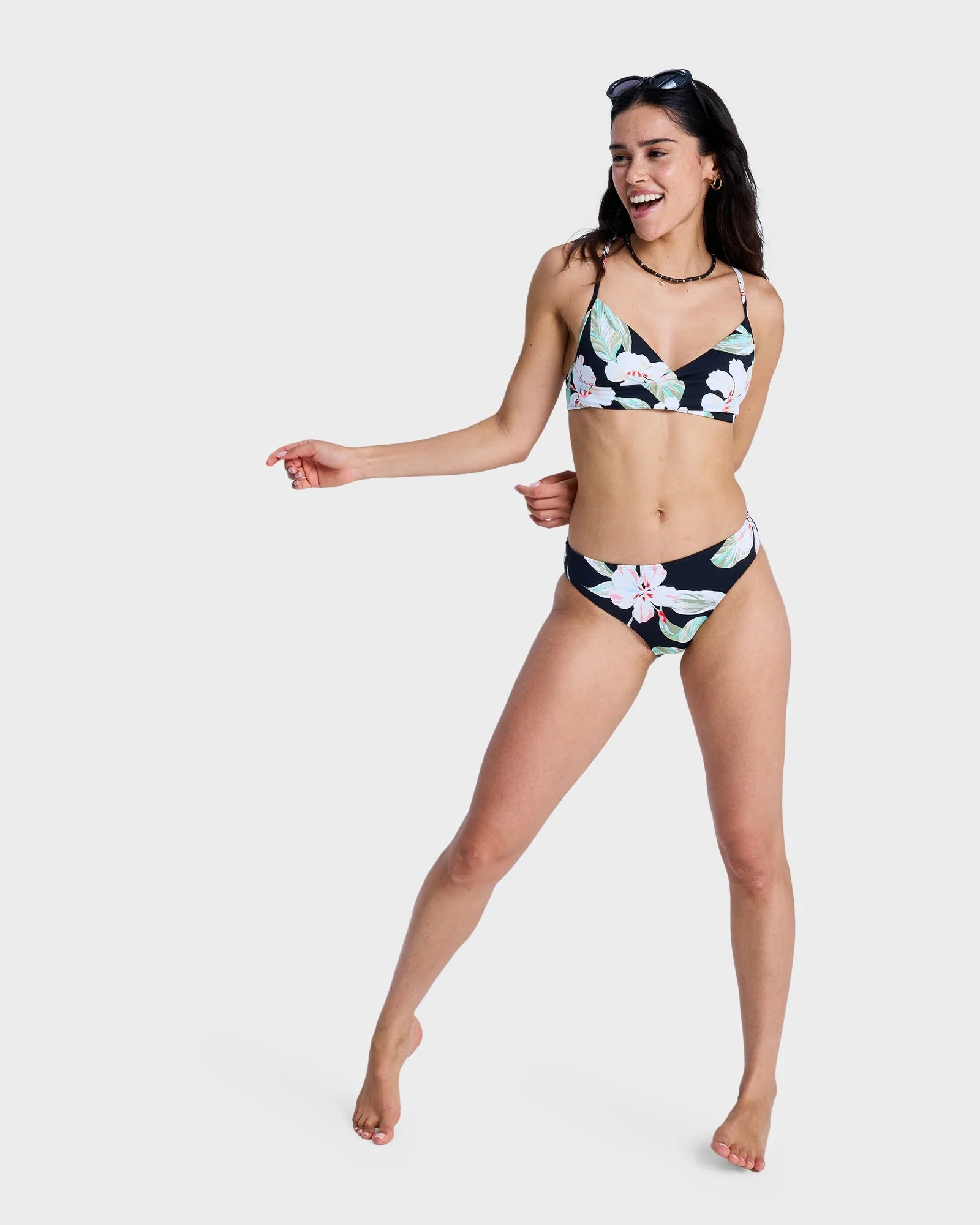Womens Printed Essentials Hipster Bikini Bottom - Image 6