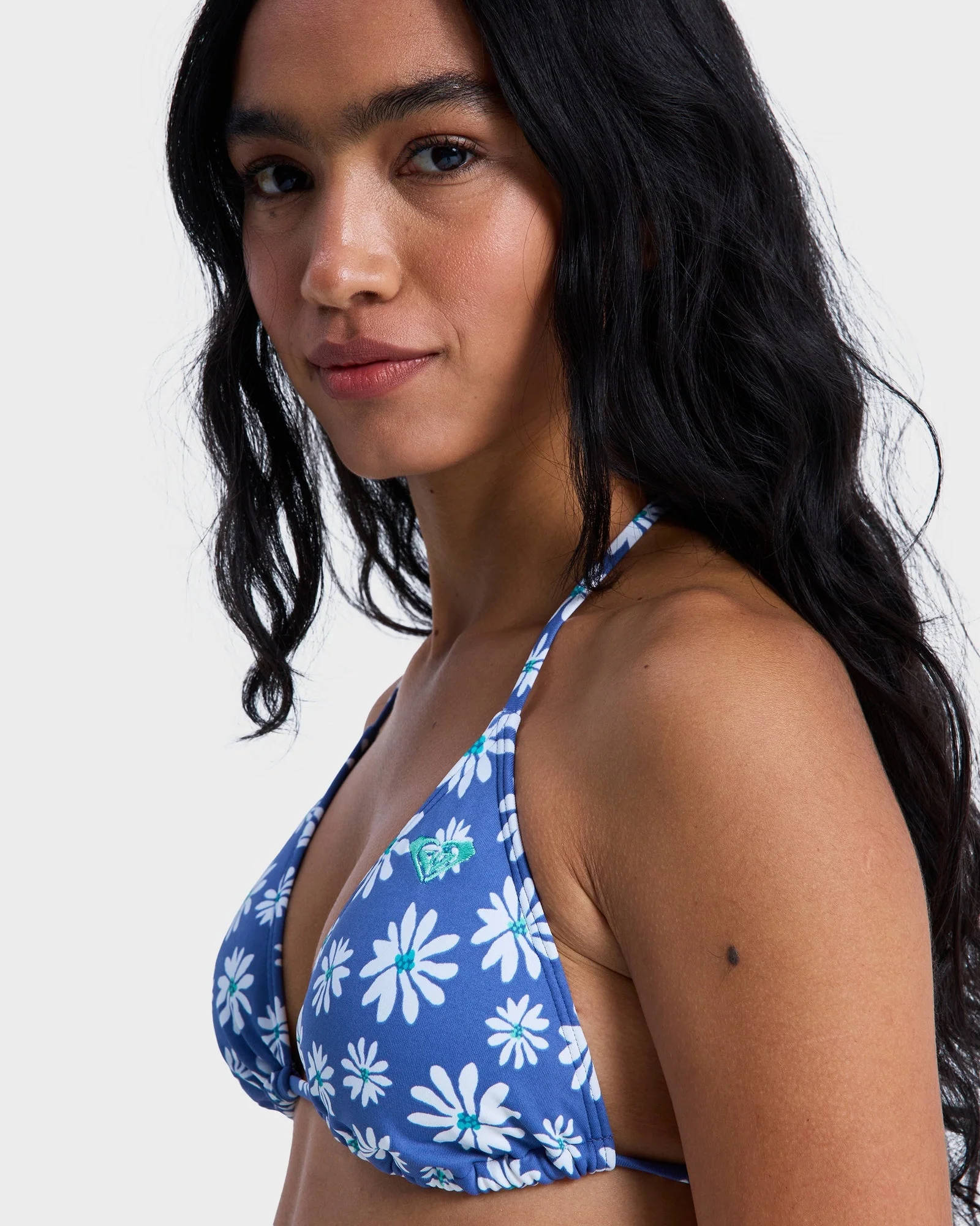 Womens Printed Essentials Tiki Tri Bikini Top - Image 5