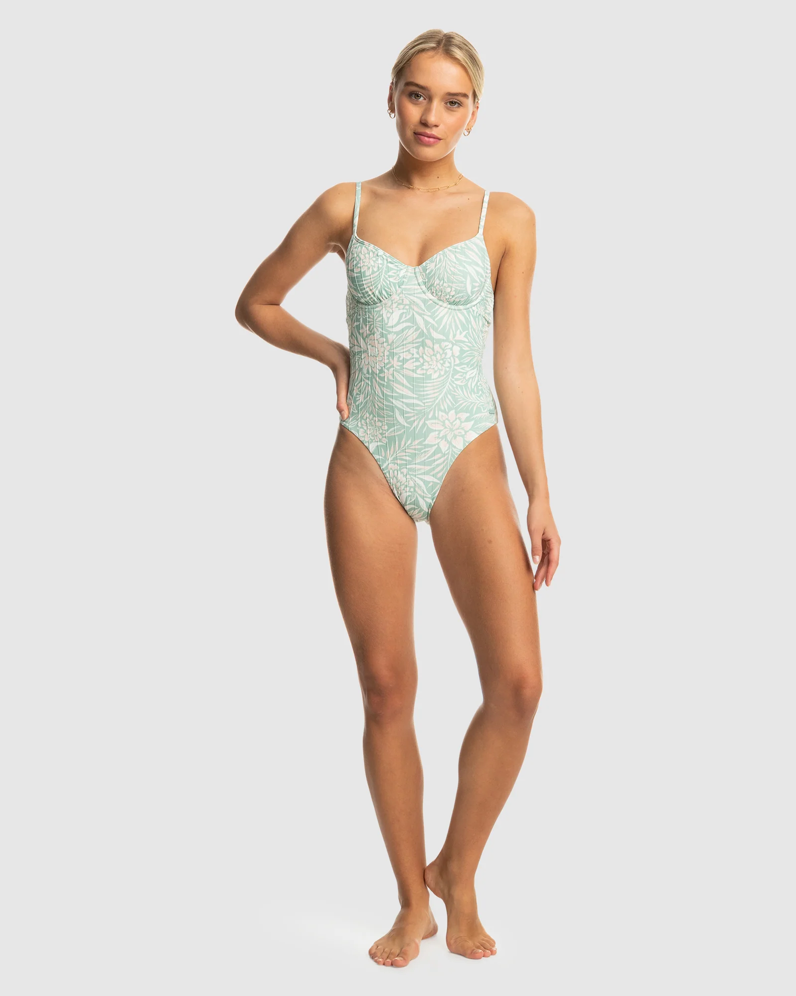 Womens Pt Rib Roxy Love The Muse One Piece Swimsuit - Image 5