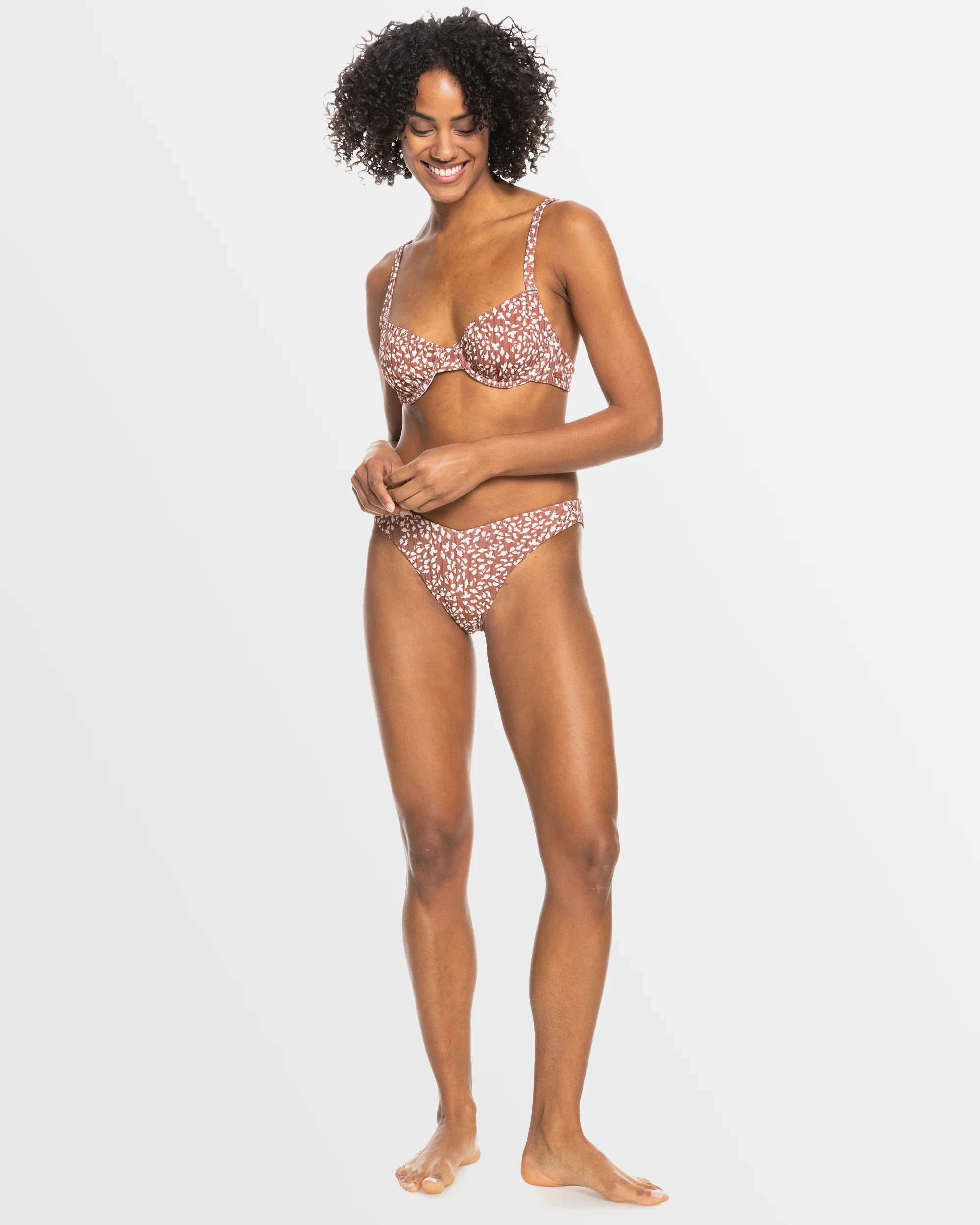 Womens Pt Rib Roxy Love The Sunseeker Bikini Bottom - Image 4