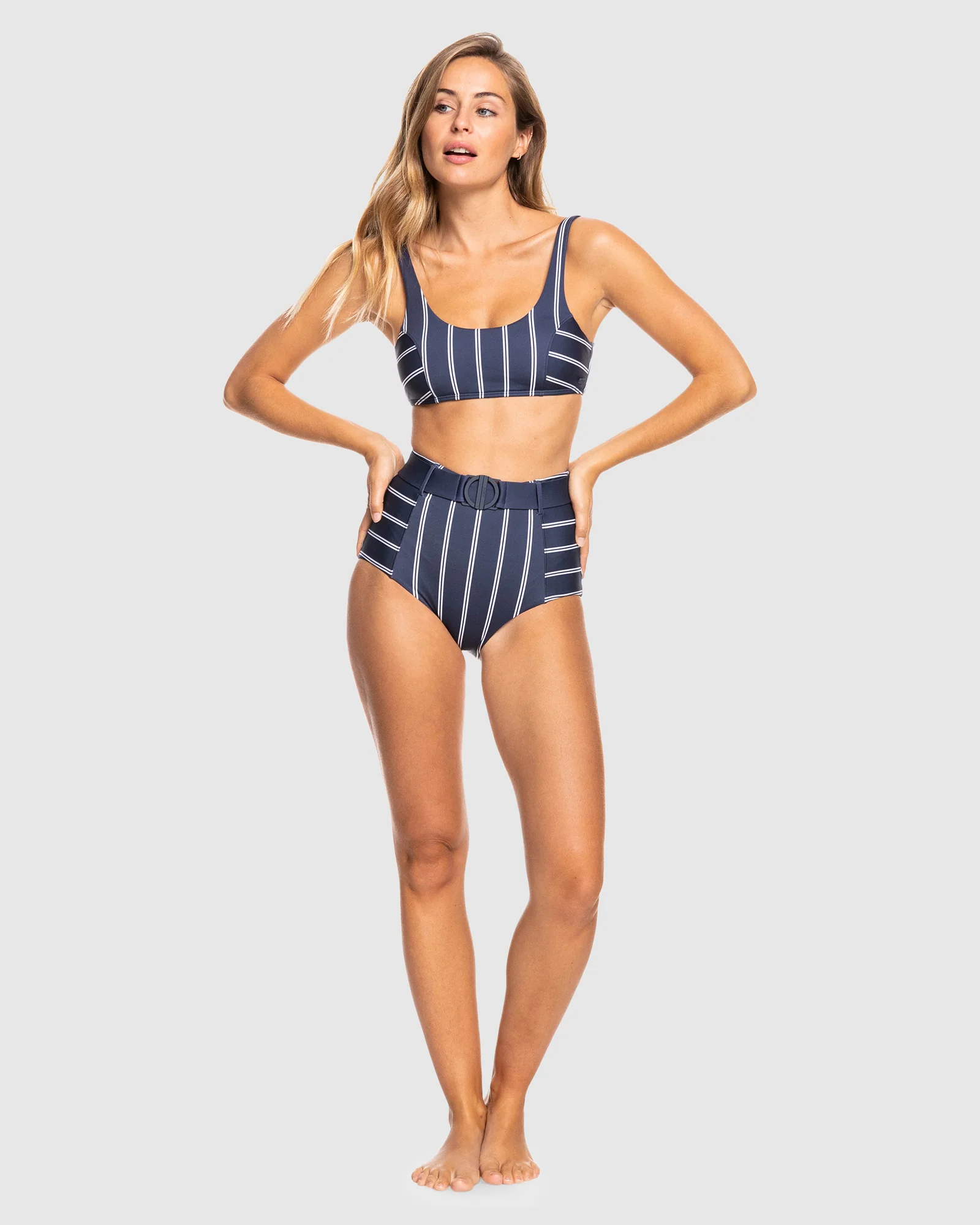Womens Pt Roxy Love Belt Shorty Bikini Bottom - Image 4