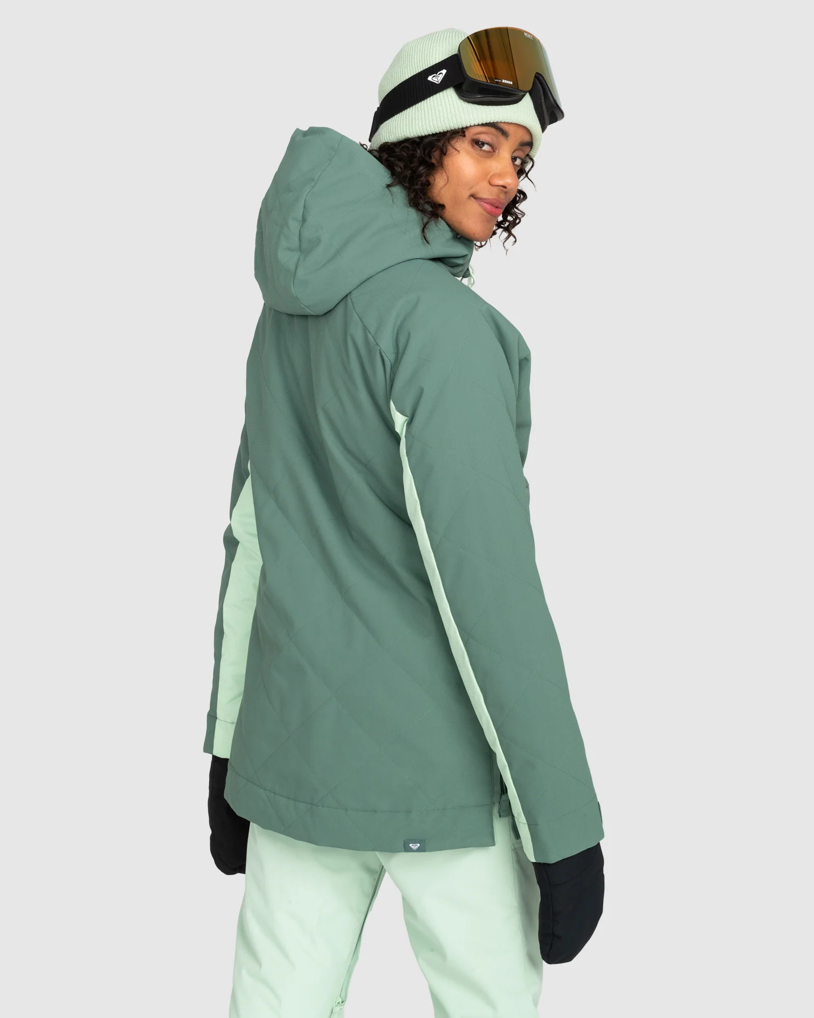 Womens Radiant Lines Overhead Snow Jacket - Image 3