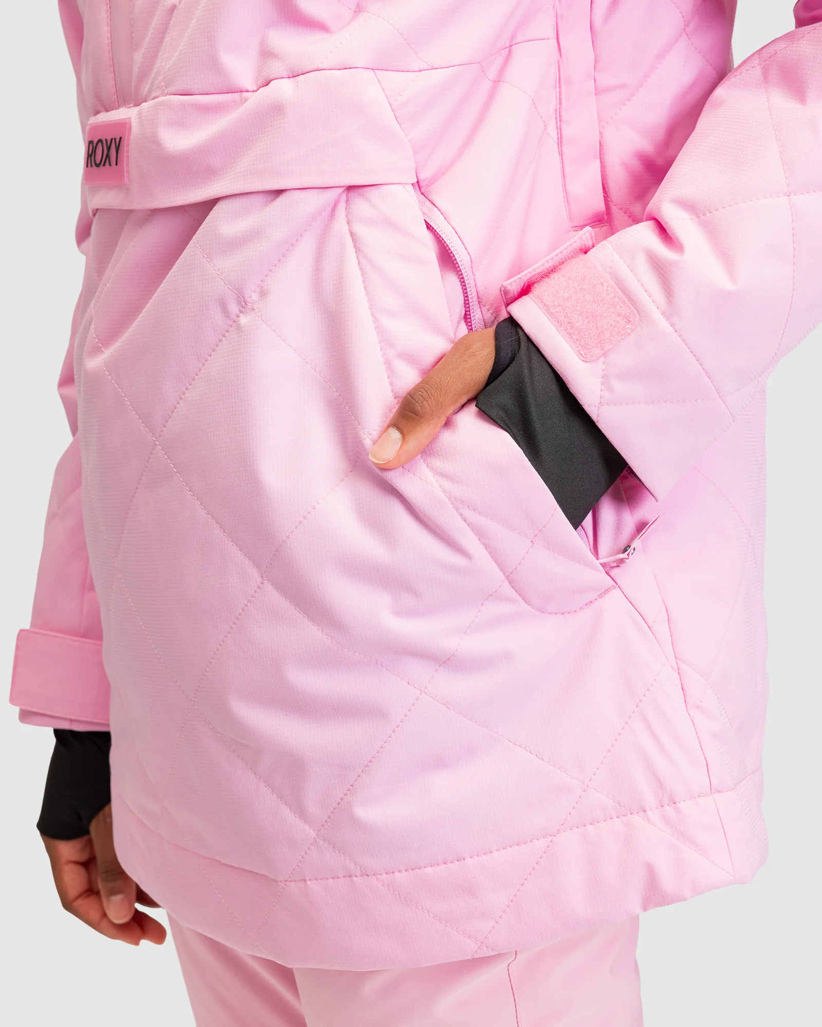 Womens Radiant Lines Overhead Snow Jacket - Image 4