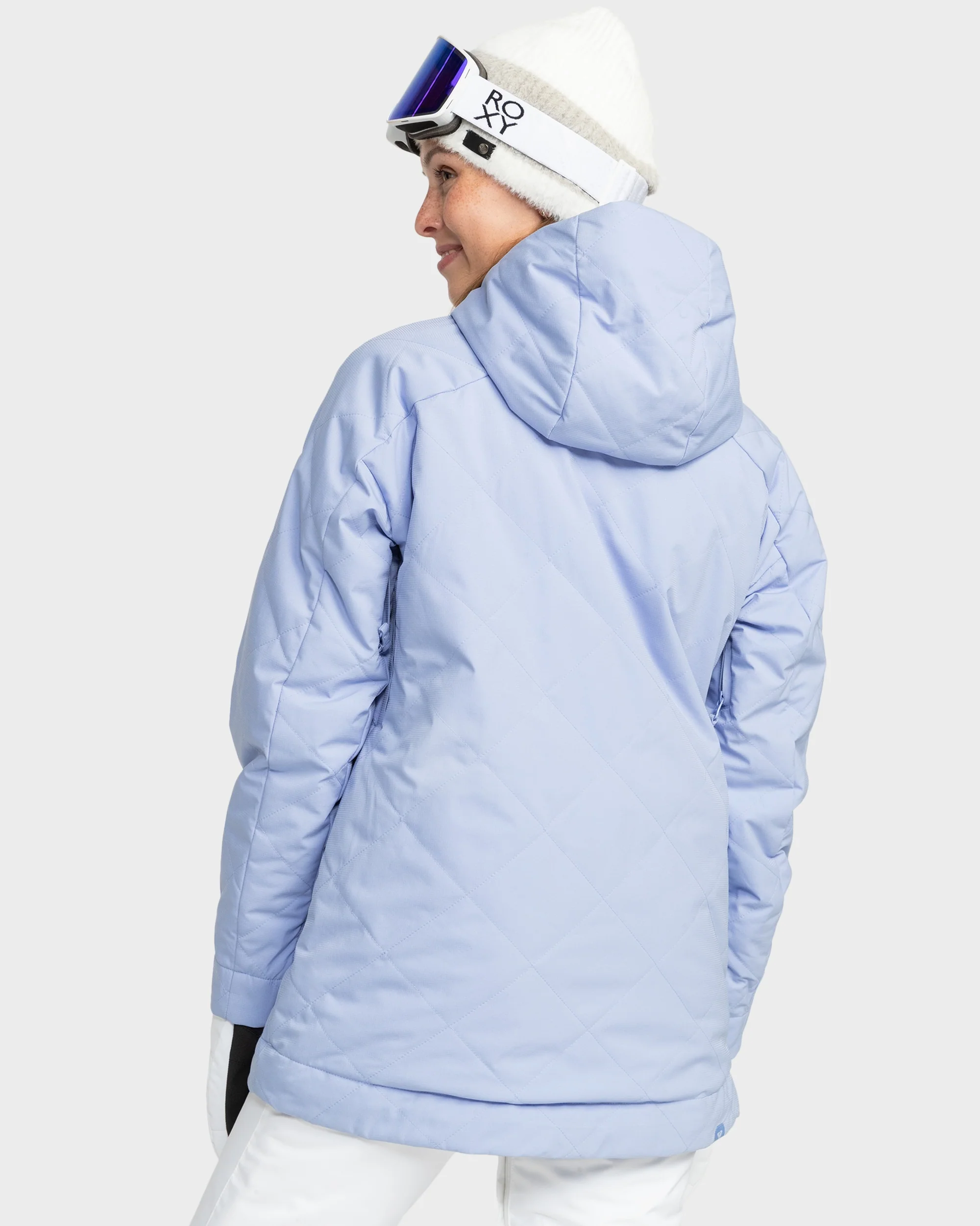 Womens Radiant Lines Overhead Snow Jacket - Image 8