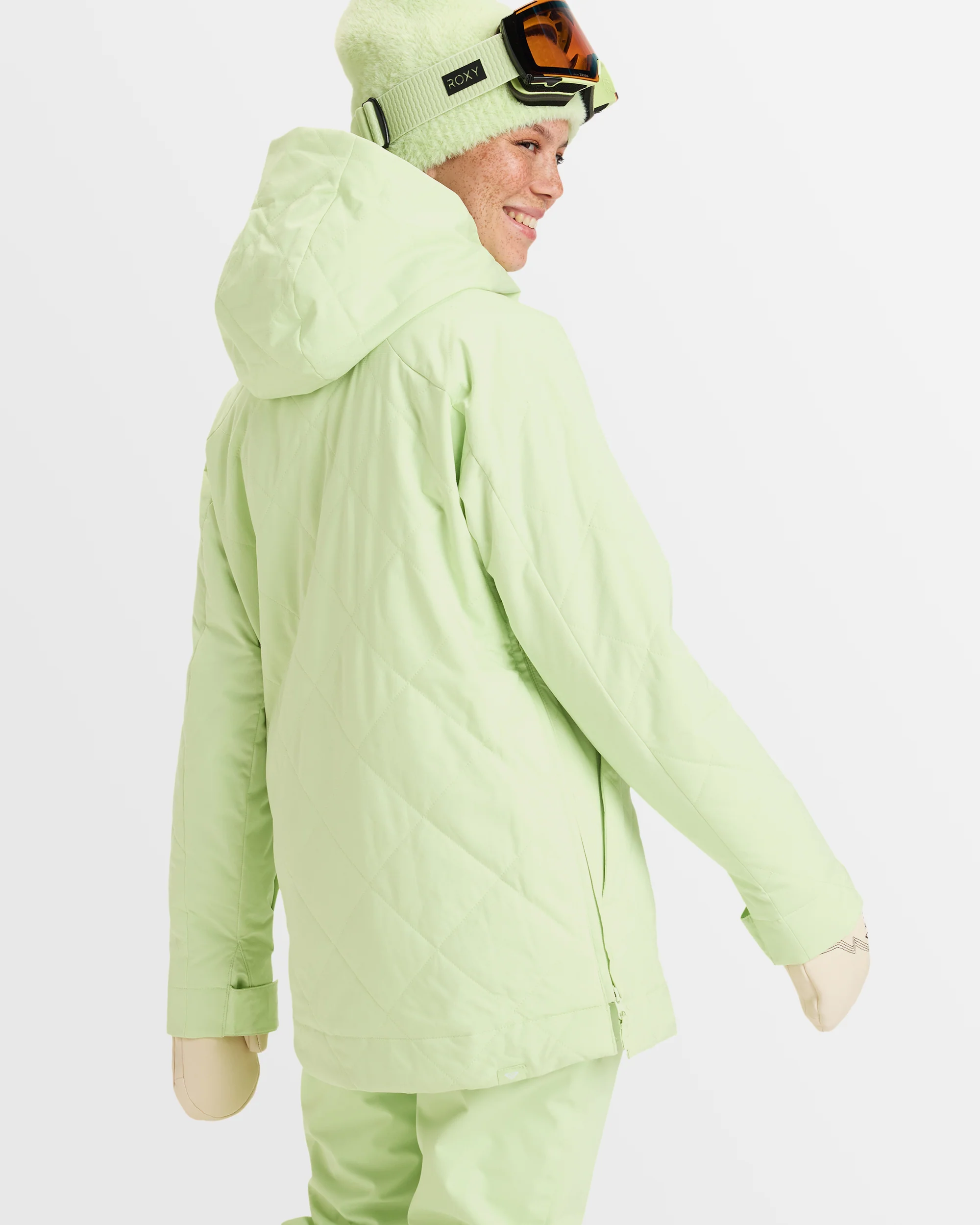 Womens Radiant Lines Overhead Snow Jacket - Image 3