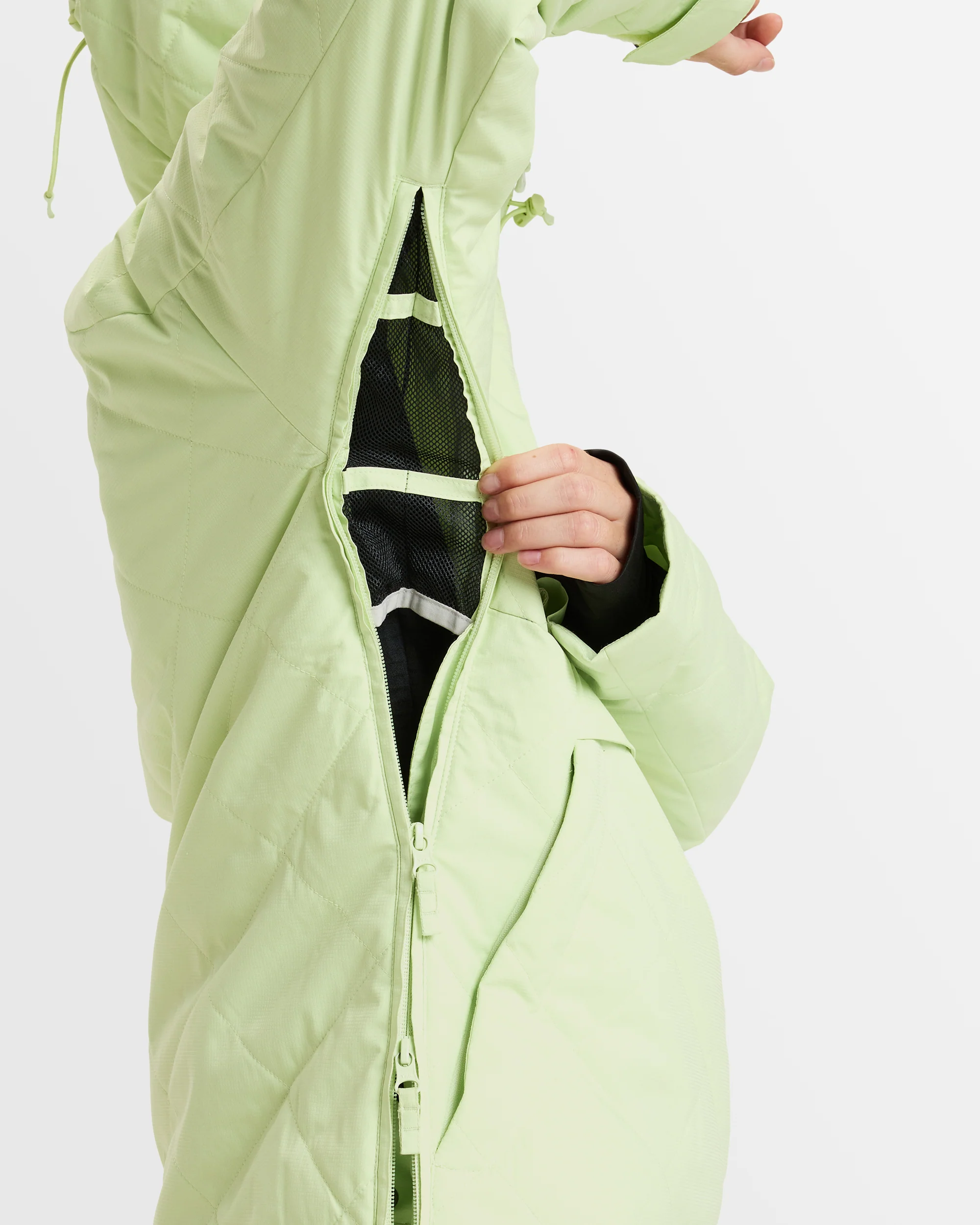 Womens Radiant Lines Overhead Snow Jacket - Image 4