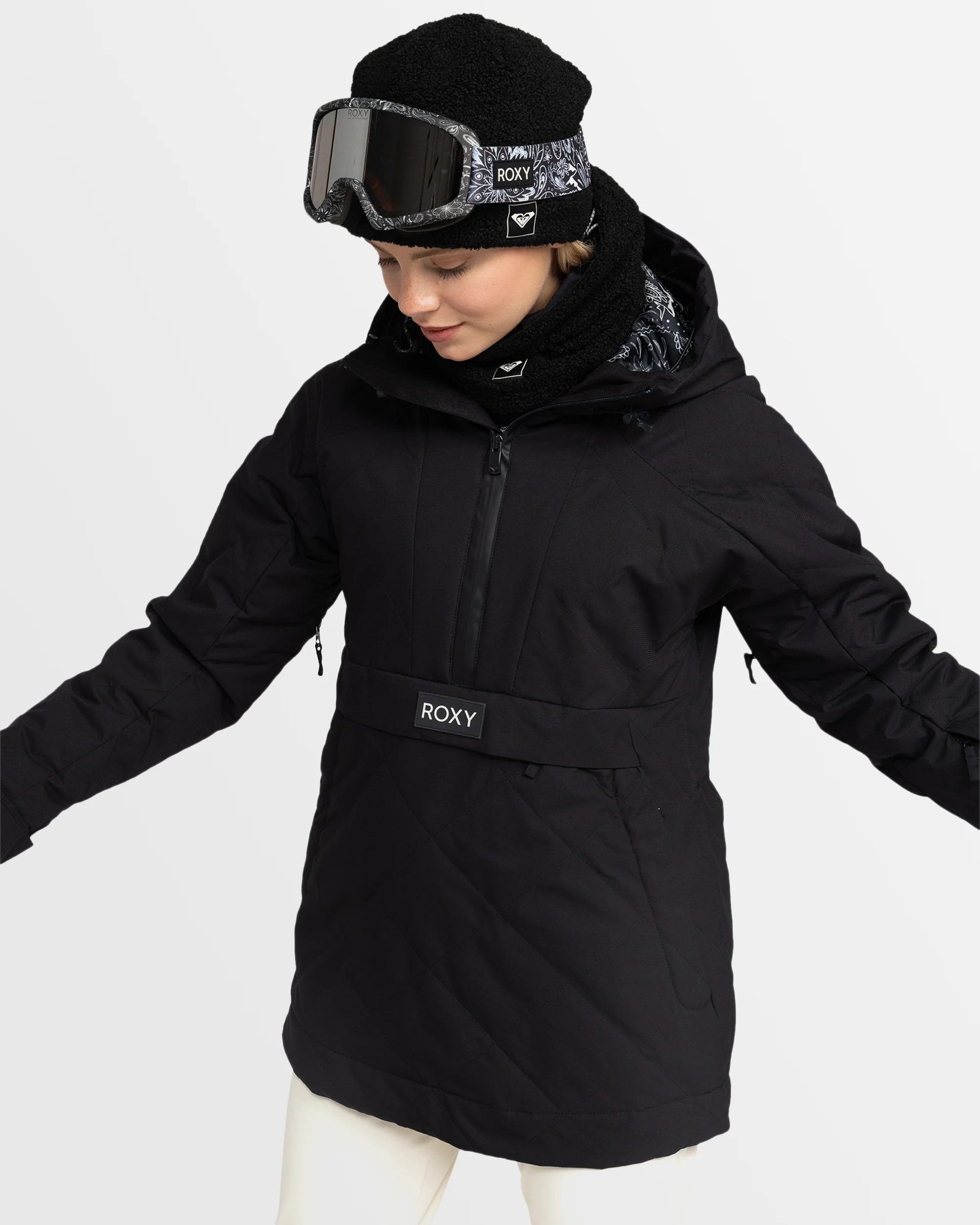 Womens Radiant Lines Overhead Snow Jacket - Image 2