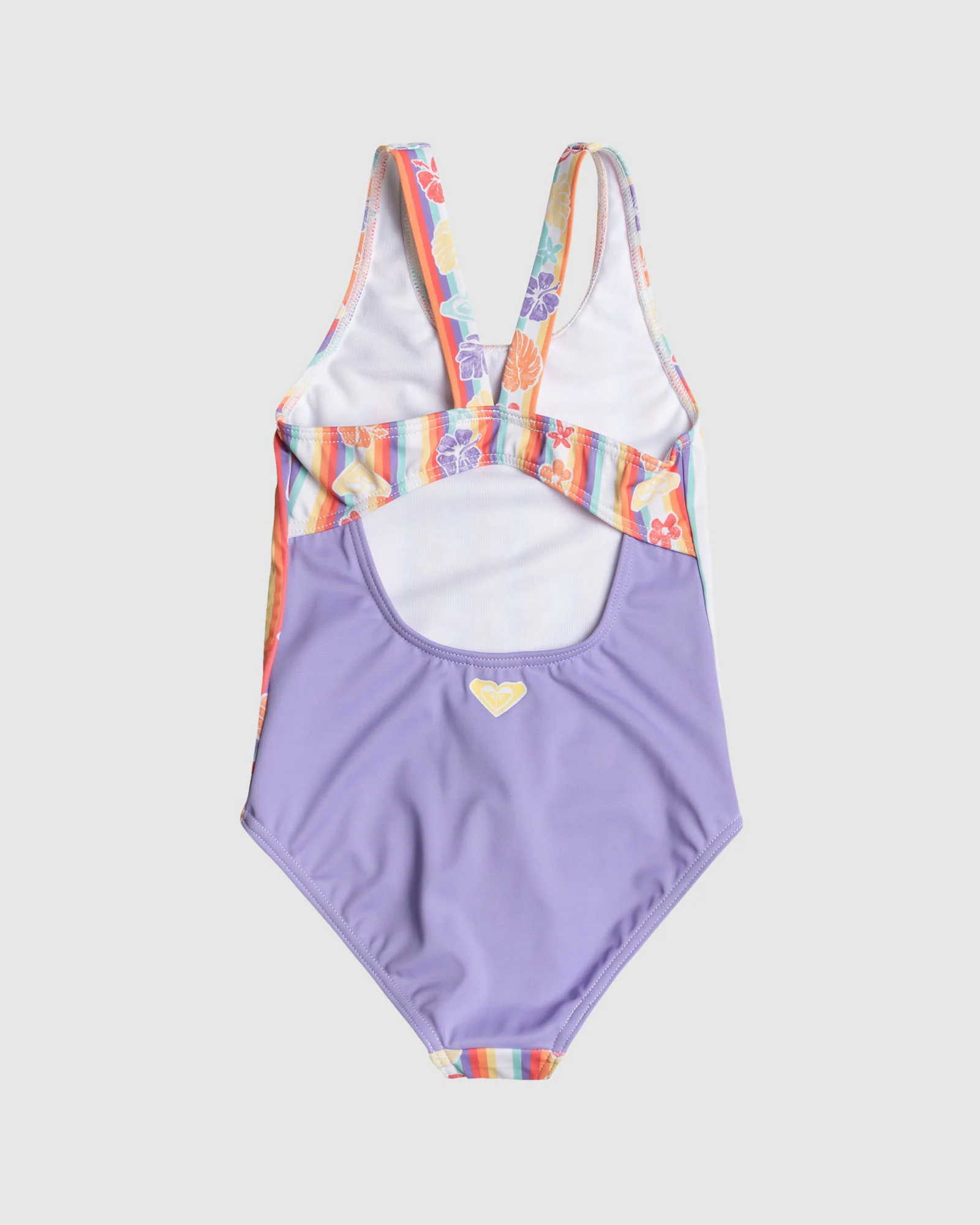 Girls 2-7 Rainbow Bay Stripe One Piece Swimsuit - Image 2