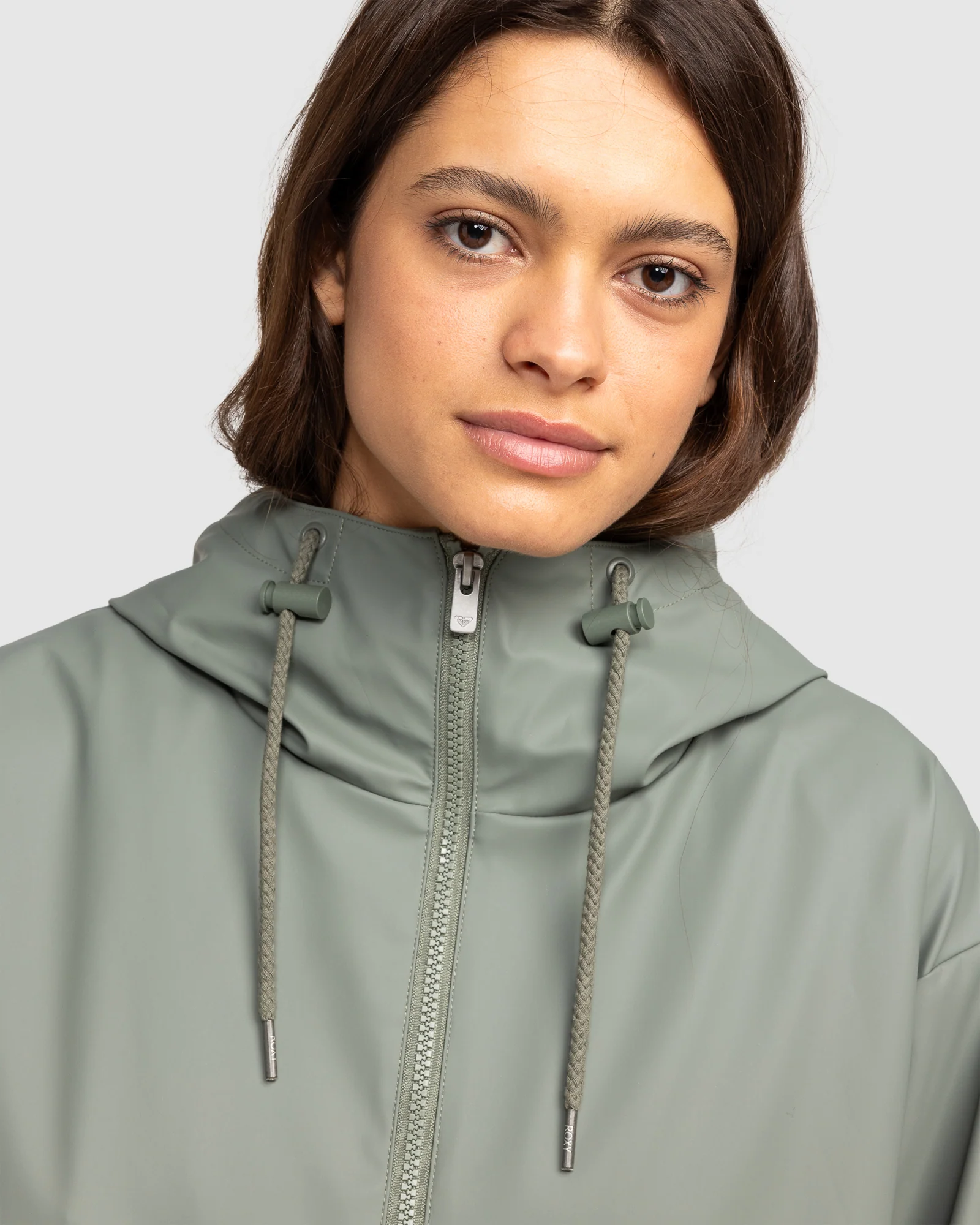 Womens Raining Again Hooded Jacket - Image 4