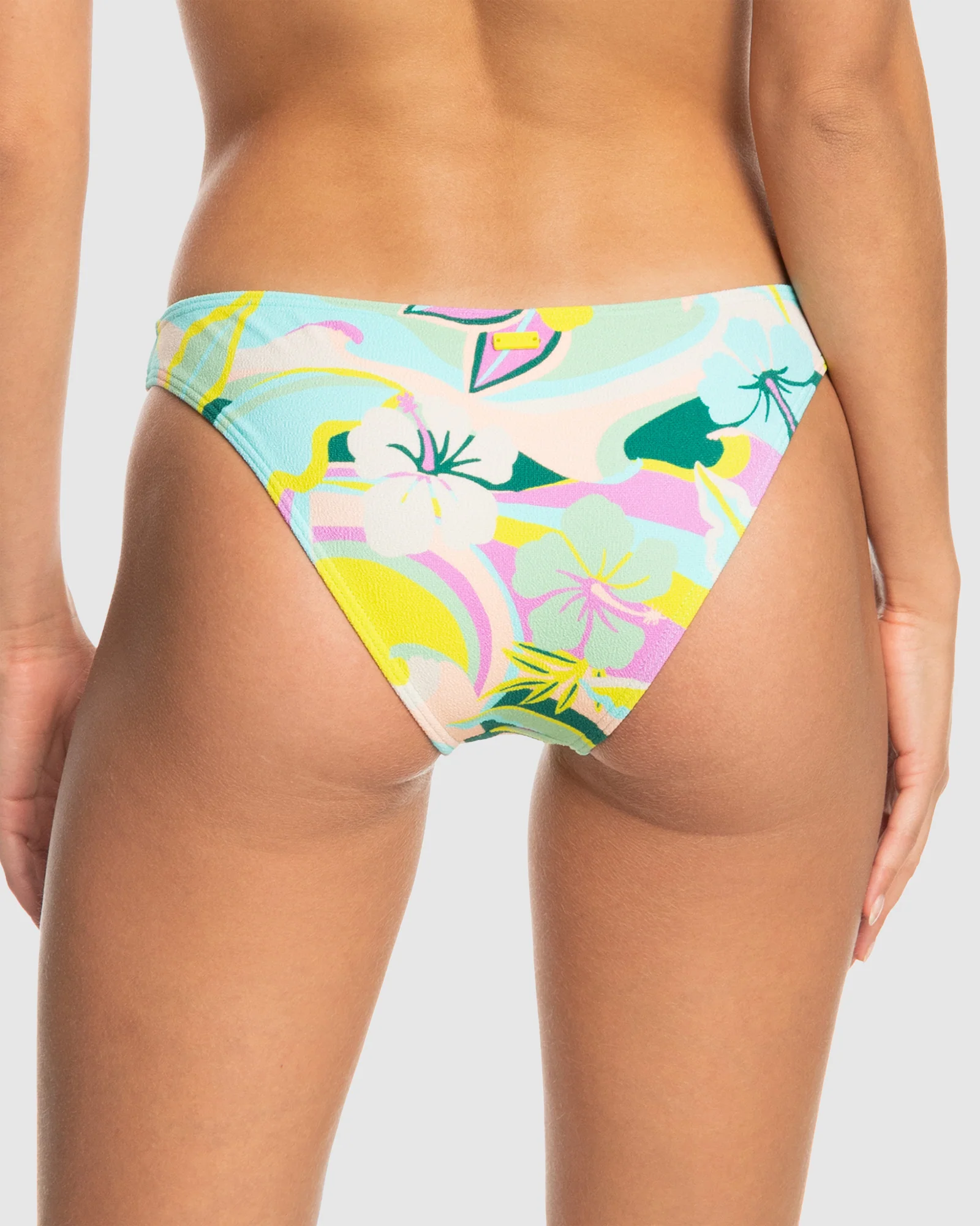 Womens Rave Wave Moderate Bikini Bottom - Image 3